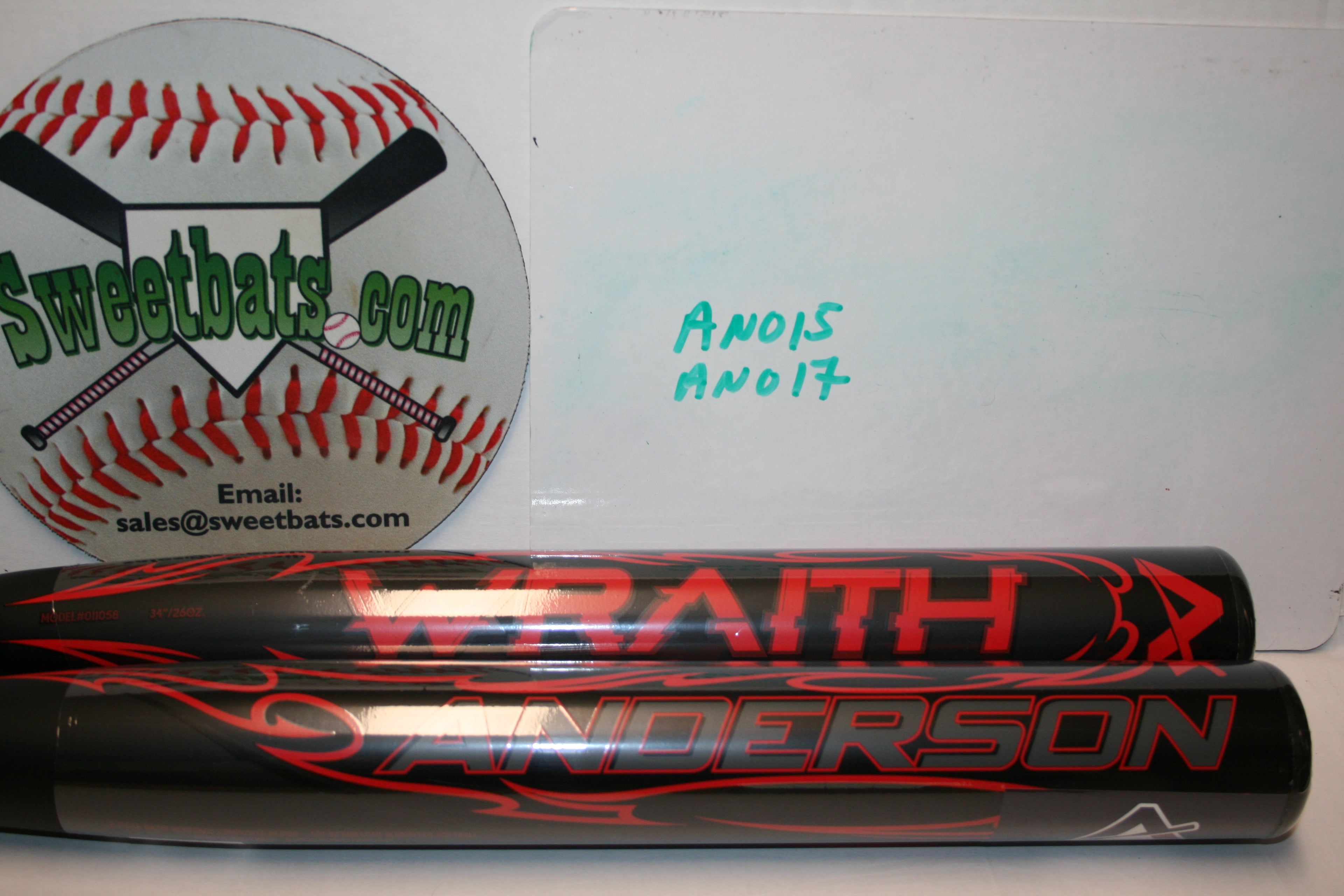 2022 Anderson Wraith USSSA 240 Slowpitch Composite Softball Bat 1/2 .5 End Load Endload EL 2 piece 011058
