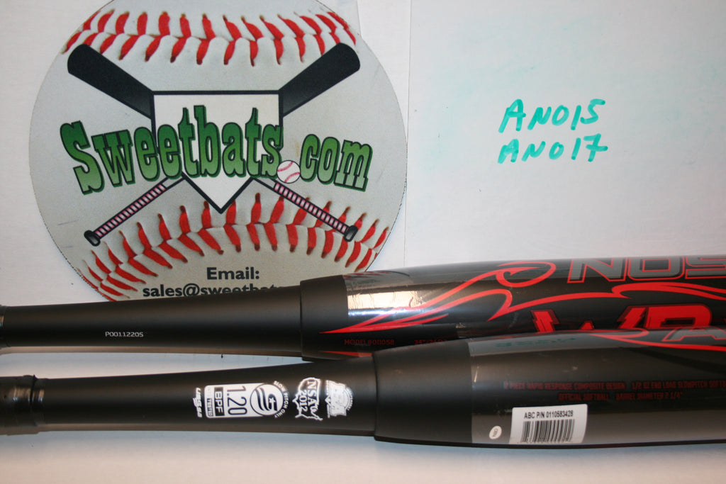 2022 Anderson Wraith USSSA 240 Slowpitch Composite Softball Bat 1/2 .5 End Load Endload EL 2 piece 011058