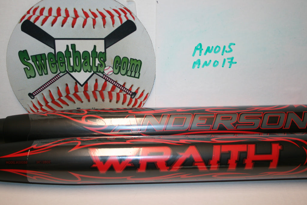 2022 Anderson Wraith USSSA 240 Slowpitch Composite Softball Bat 1/2 .5 End Load Endload EL 2 piece 011058