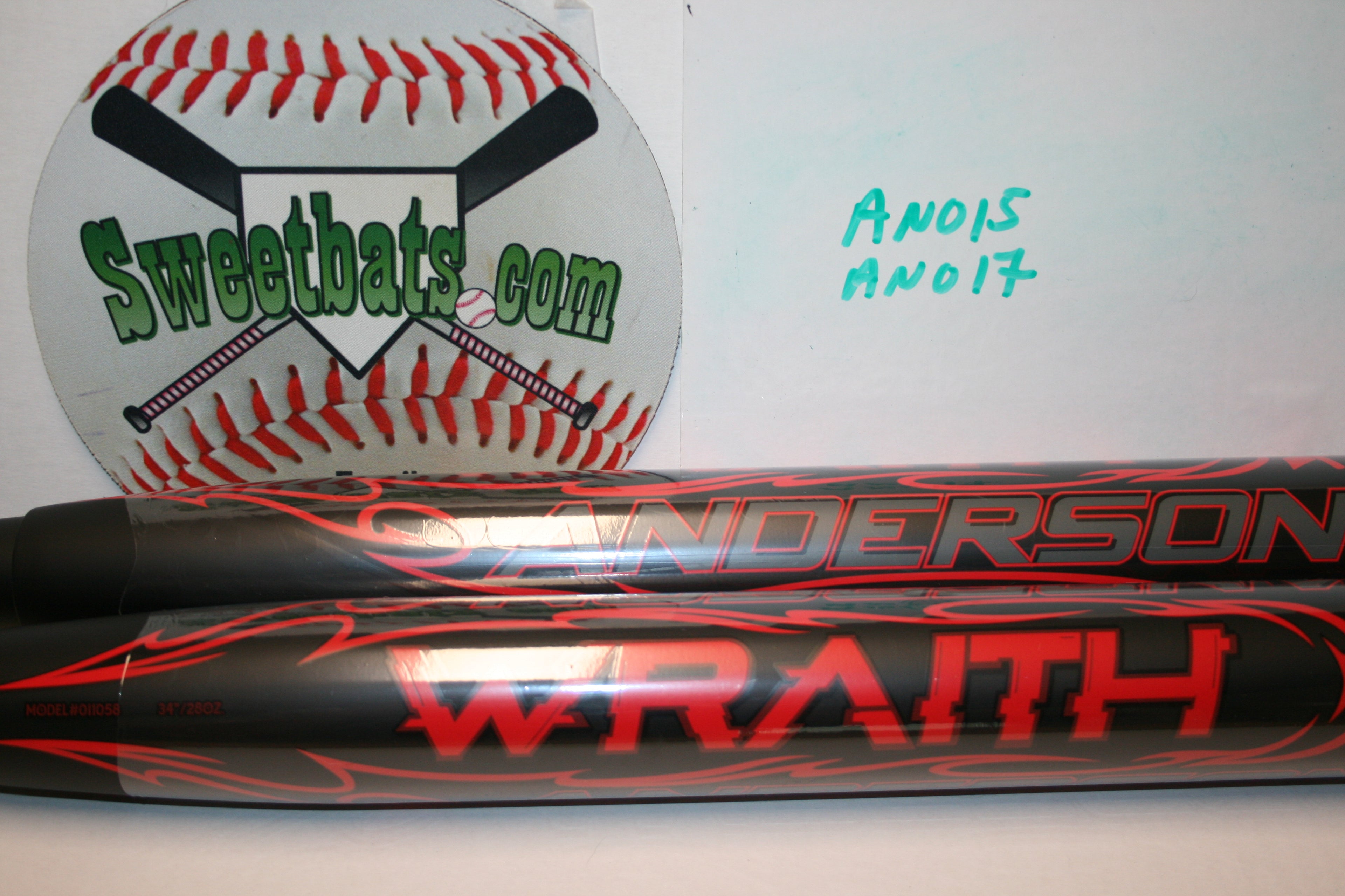 2022 Anderson Wraith USSSA 240 Slowpitch Composite Softball Bat 1/2 .5 End Load Endload EL 2 piece 011058