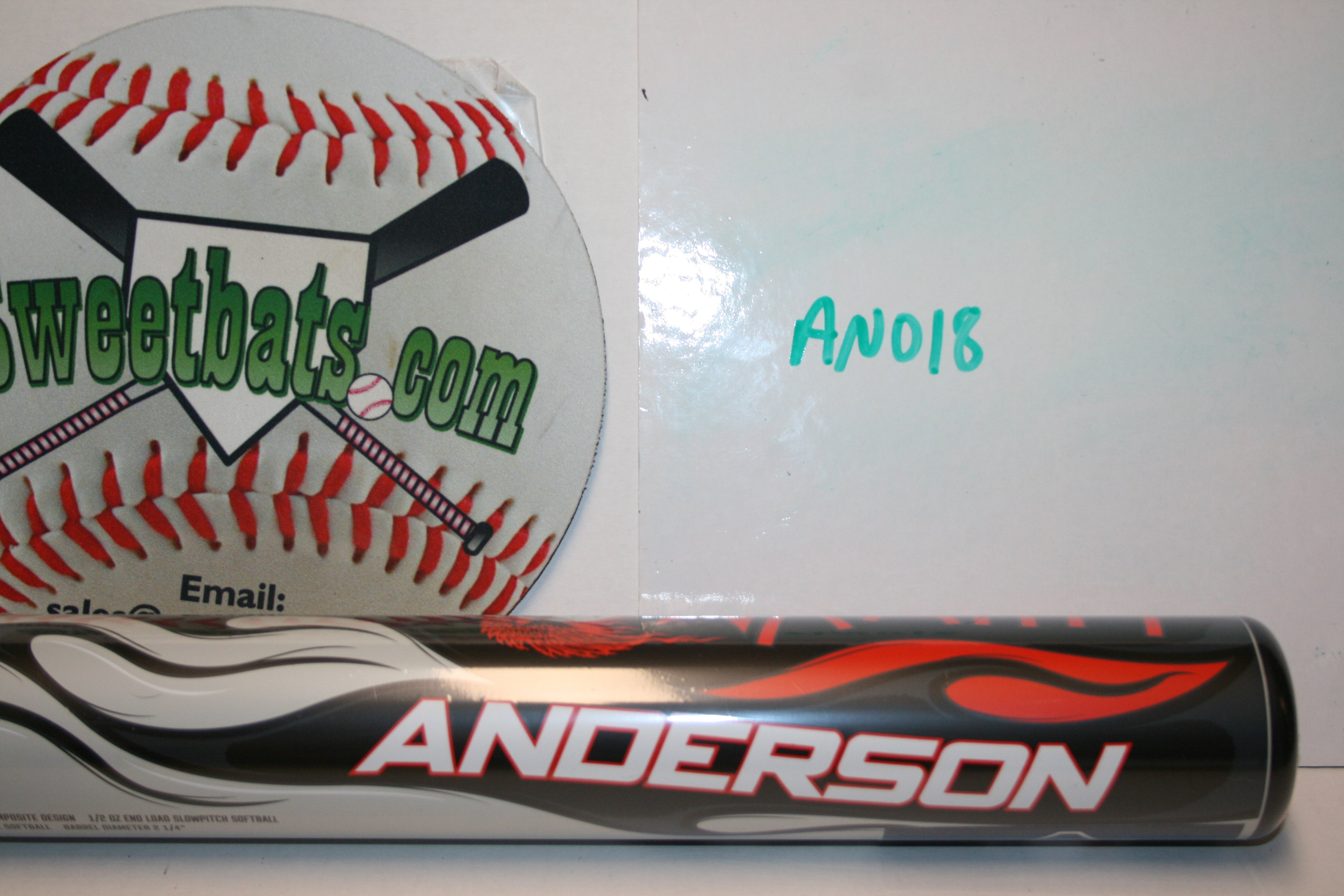 2023 Anderson Wraith USSSA 240 Slowpitch Composite Softball Bat 1/2 .5 End Load Endload EL 2 piece 011062