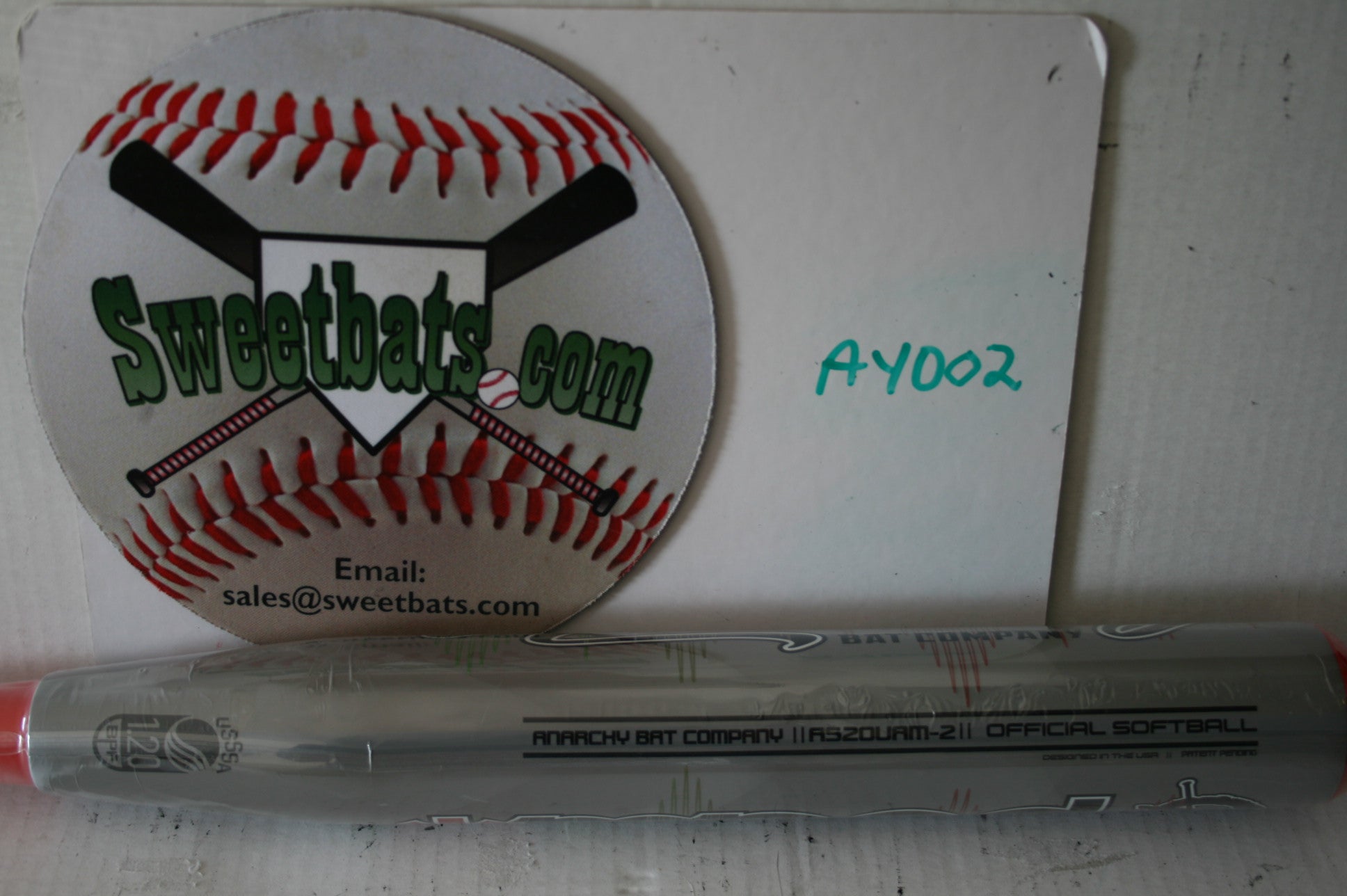 2020 ANARCHY AMPED Softball Bat 100 mph AS20UAM-2 USSSA 220 John Williams Signature