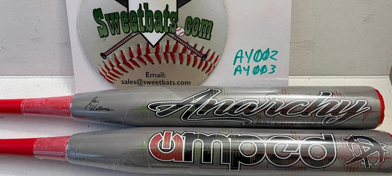 2020 ANARCHY AMPED Softball Bat 100 mph AS20UAM-2 USSSA 220 John Williams Signature