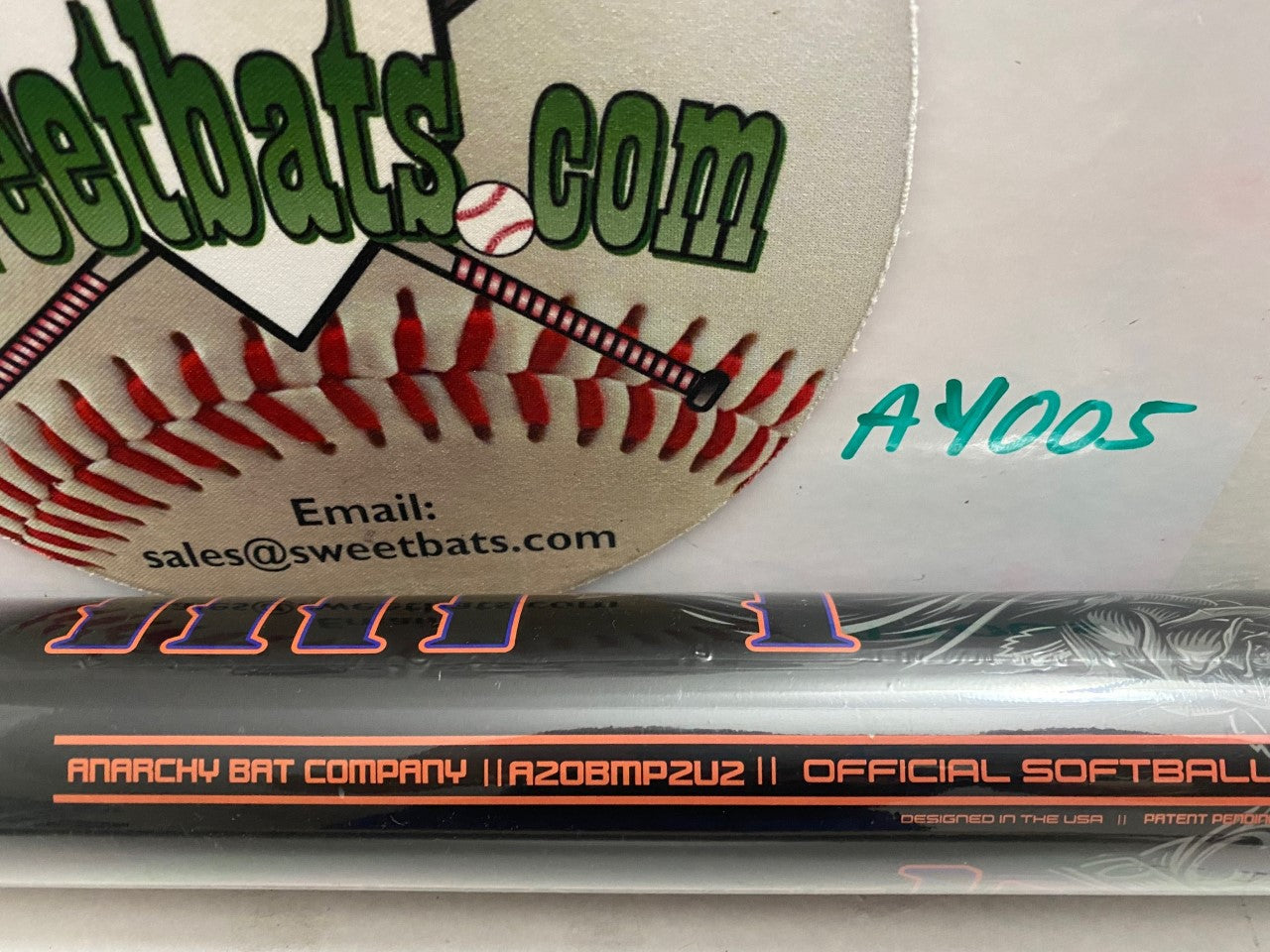 only 250 MADE!! 2020 ANARCHY MPT Softball Bat 100 mph A20BMP2U2 USSSA 220 Limited Edition