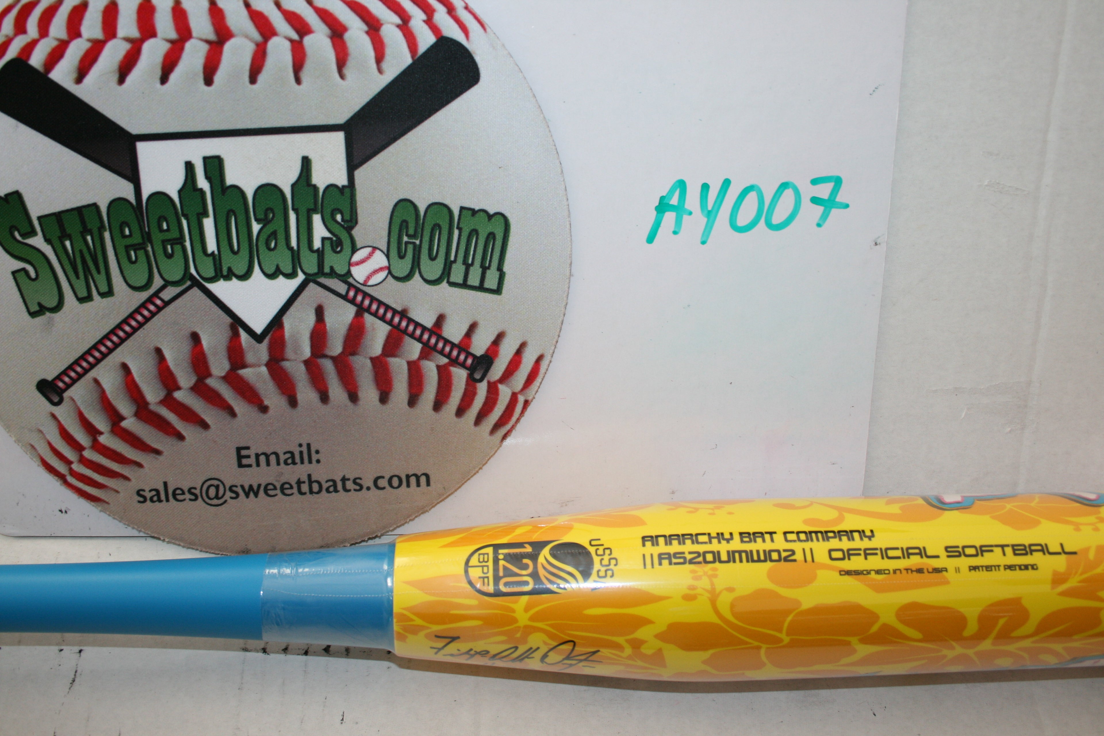 Only 1,000 Made!!! 2020 MAUI WOWIE ANARCHY Softball Bat 100 mph NIW USSSA 220 New NIW