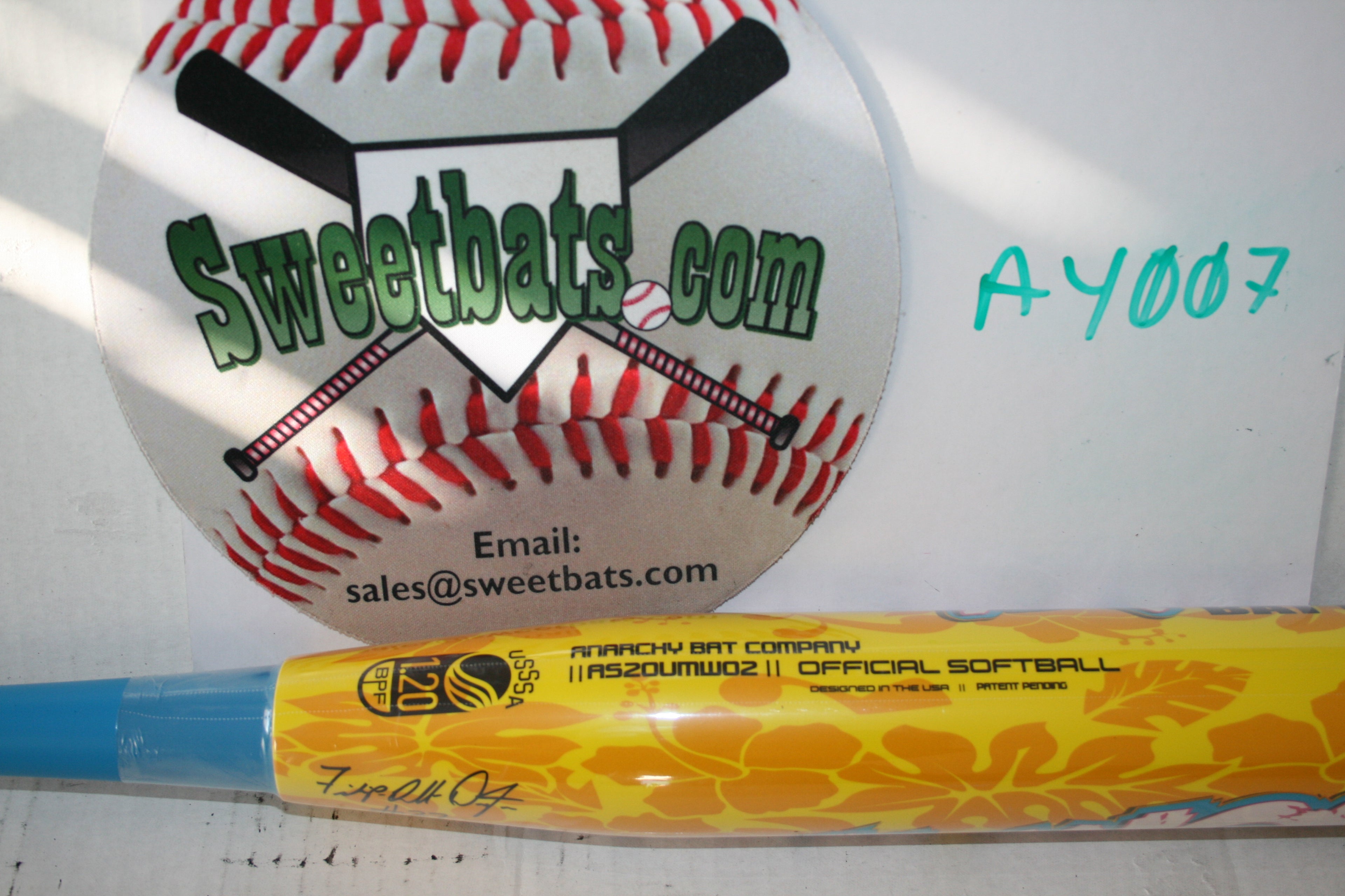 Only 1,000 Made!!! 2020 MAUI WOWIE ANARCHY Softball Bat 100 mph NIW USSSA 220 New NIW