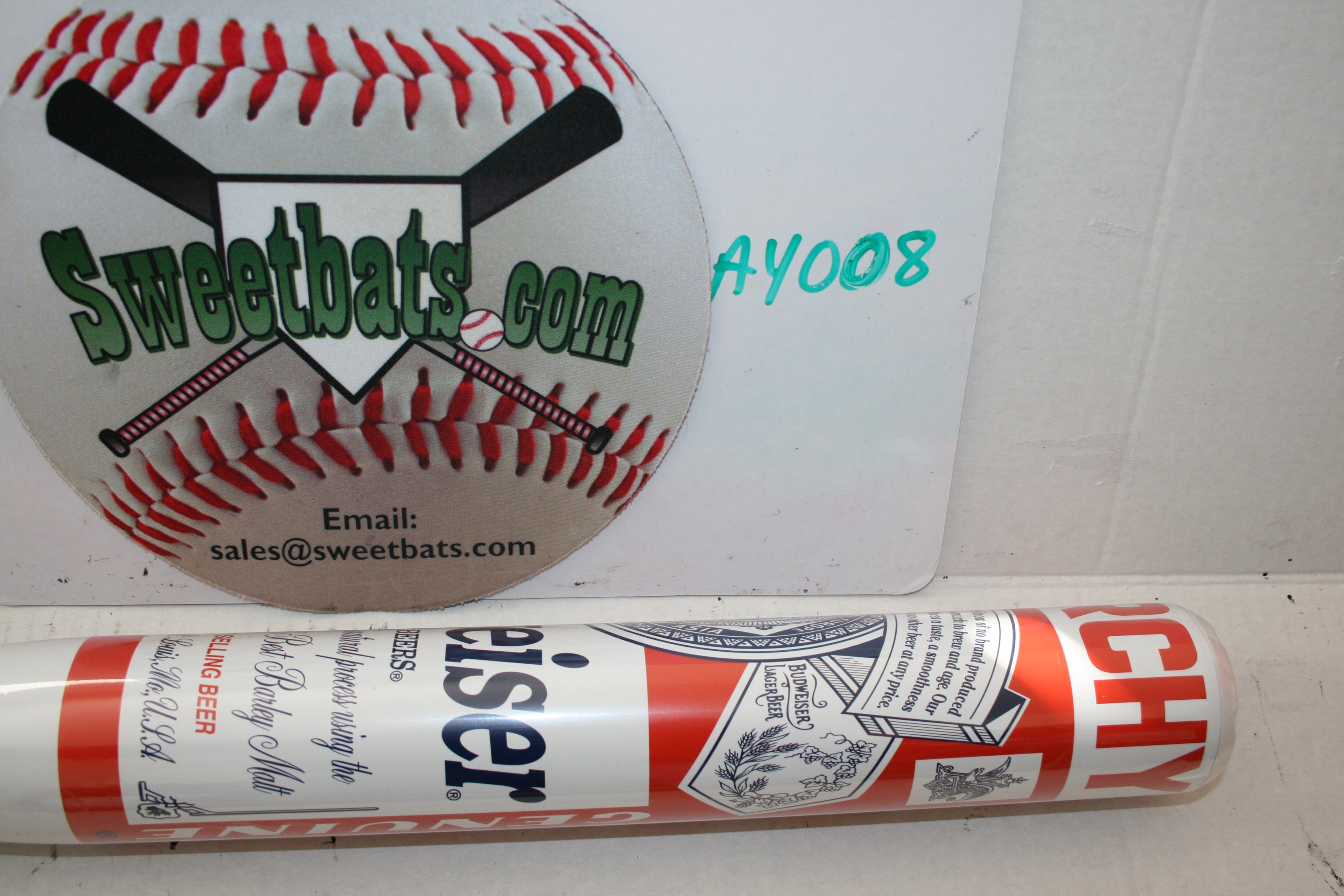 Only 250 made!! 1/2 oz End Load 2 piece 2020 BUDWEISER ANARCHY Softball Bat 100 mph NIW A20BUD2U2 USSSA 220 Limited Edition