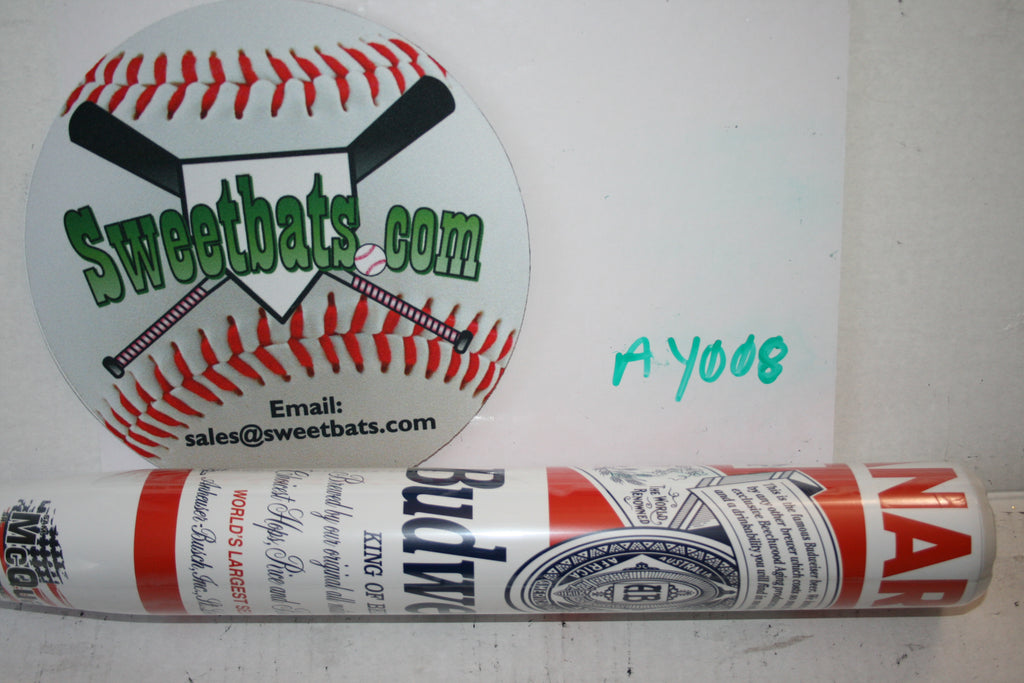 Only 250 made!! 1/2 oz End Load 2 piece 2020 BUDWEISER ANARCHY Softball Bat 100 mph NIW A20BUD2U2 USSSA 220 Limited Edition