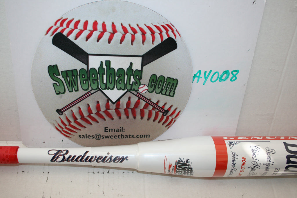 Only 250 made!! 1/2 oz End Load 2 piece 2020 BUDWEISER ANARCHY Softball Bat 100 mph NIW A20BUD2U2 USSSA 220 Limited Edition