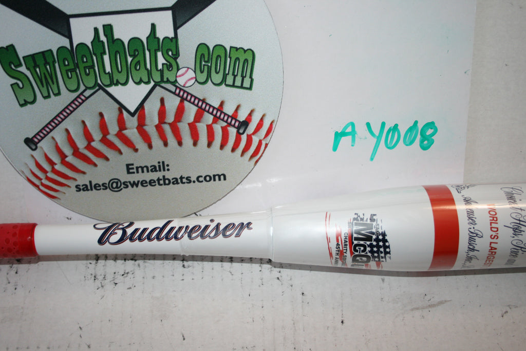 Only 250 made!! 1/2 oz End Load 2 piece 2020 BUDWEISER ANARCHY Softball Bat 100 mph NIW A20BUD2U2 USSSA 220 Limited Edition