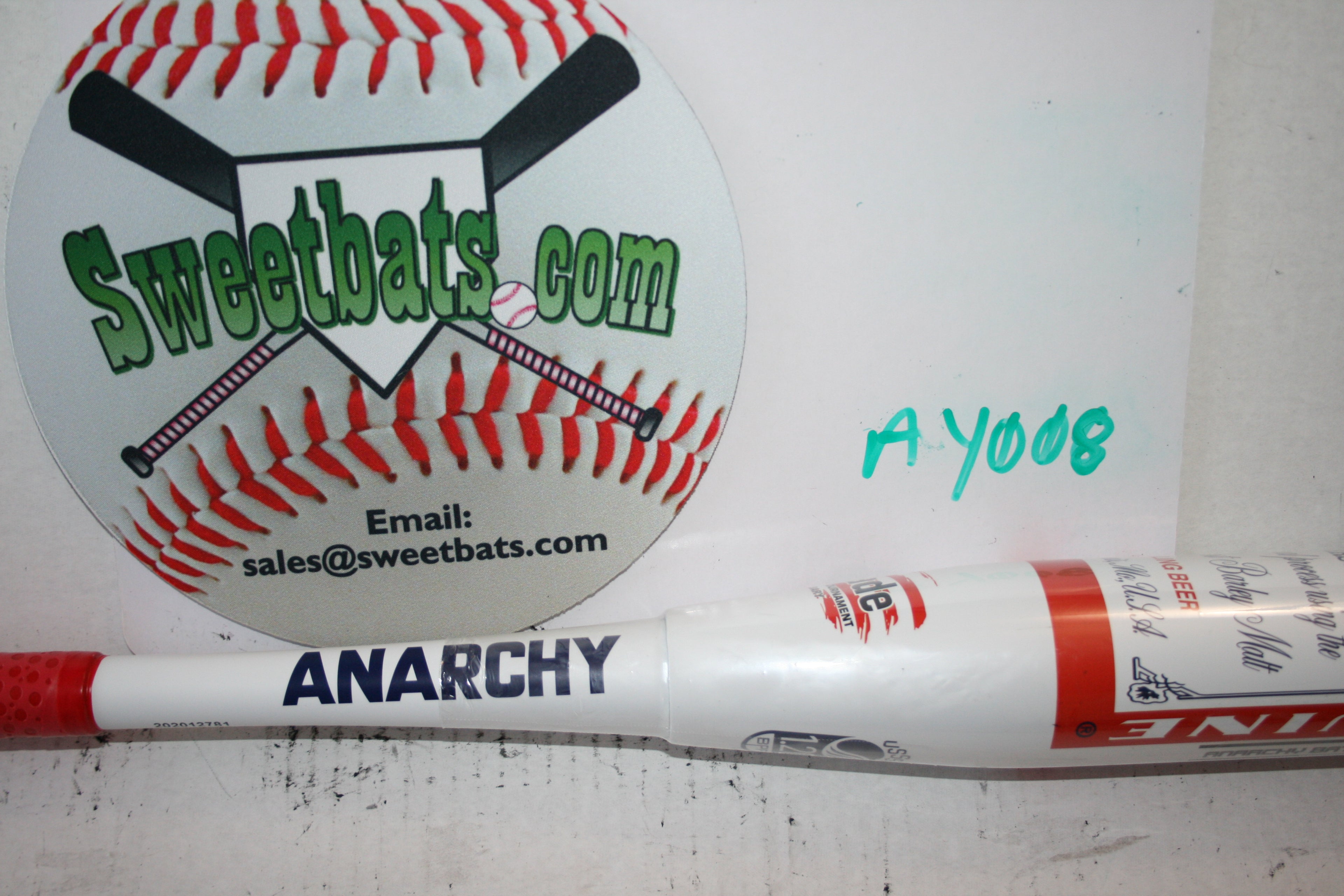 Only 250 made!! 1/2 oz End Load 2 piece 2020 BUDWEISER ANARCHY Softball Bat 100 mph NIW A20BUD2U2 USSSA 220 Limited Edition