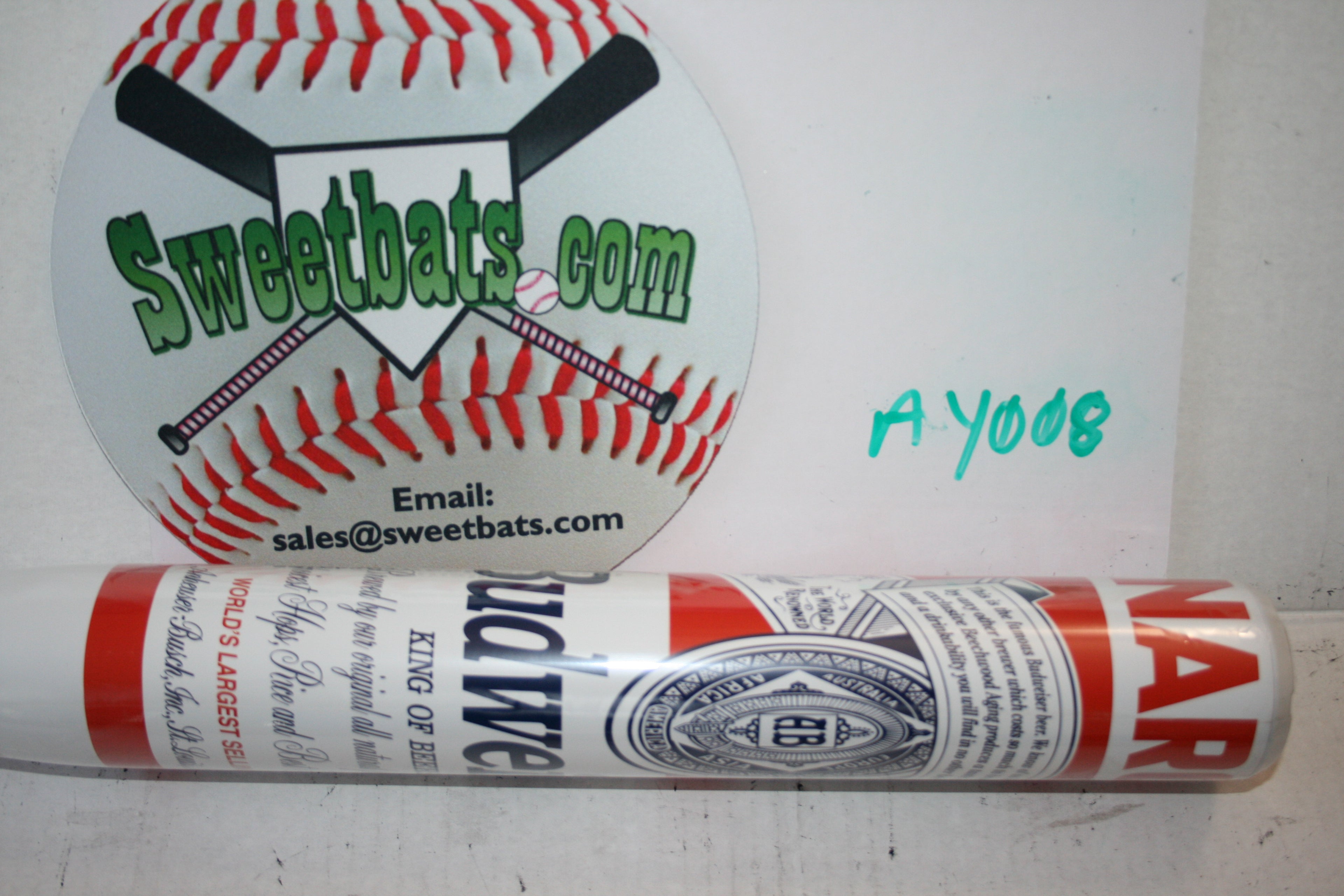 Only 250 made!! 1/2 oz End Load 2 piece 2020 BUDWEISER ANARCHY Softball Bat 100 mph NIW A20BUD2U2 USSSA 220 Limited Edition