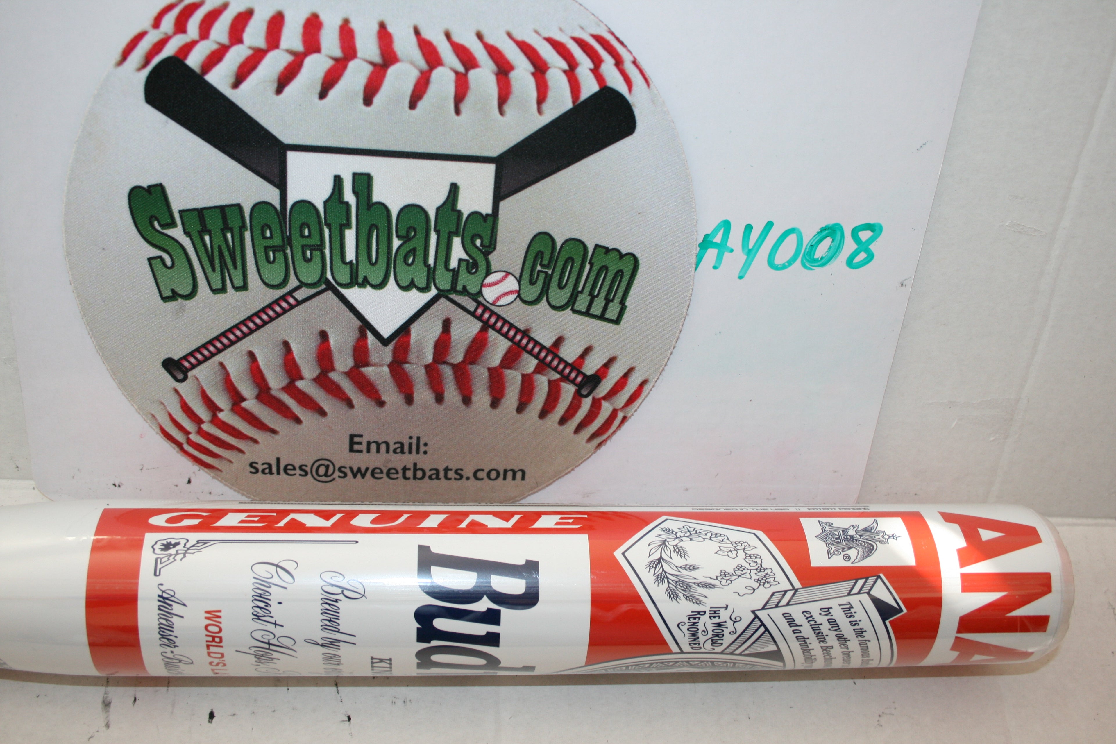 Only 250 made!! 1/2 oz End Load 2 piece 2020 BUDWEISER ANARCHY Softball Bat 100 mph NIW A20BUD2U2 USSSA 220 Limited Edition