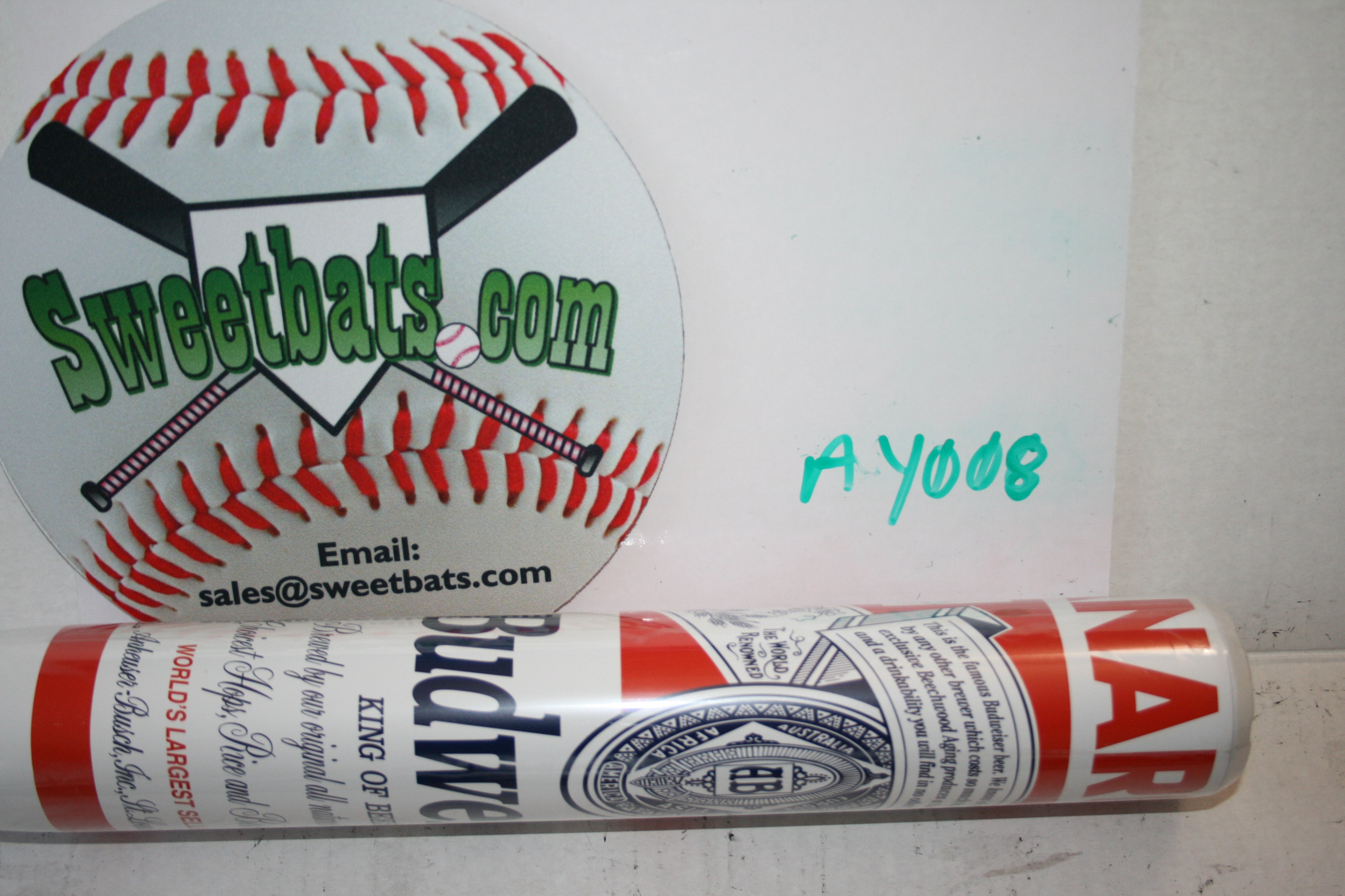 Only 250 made!! 1/2 oz End Load 2 piece 2020 BUDWEISER ANARCHY Softball Bat 100 mph NIW A20BUD2U2 USSSA 220 Limited Edition