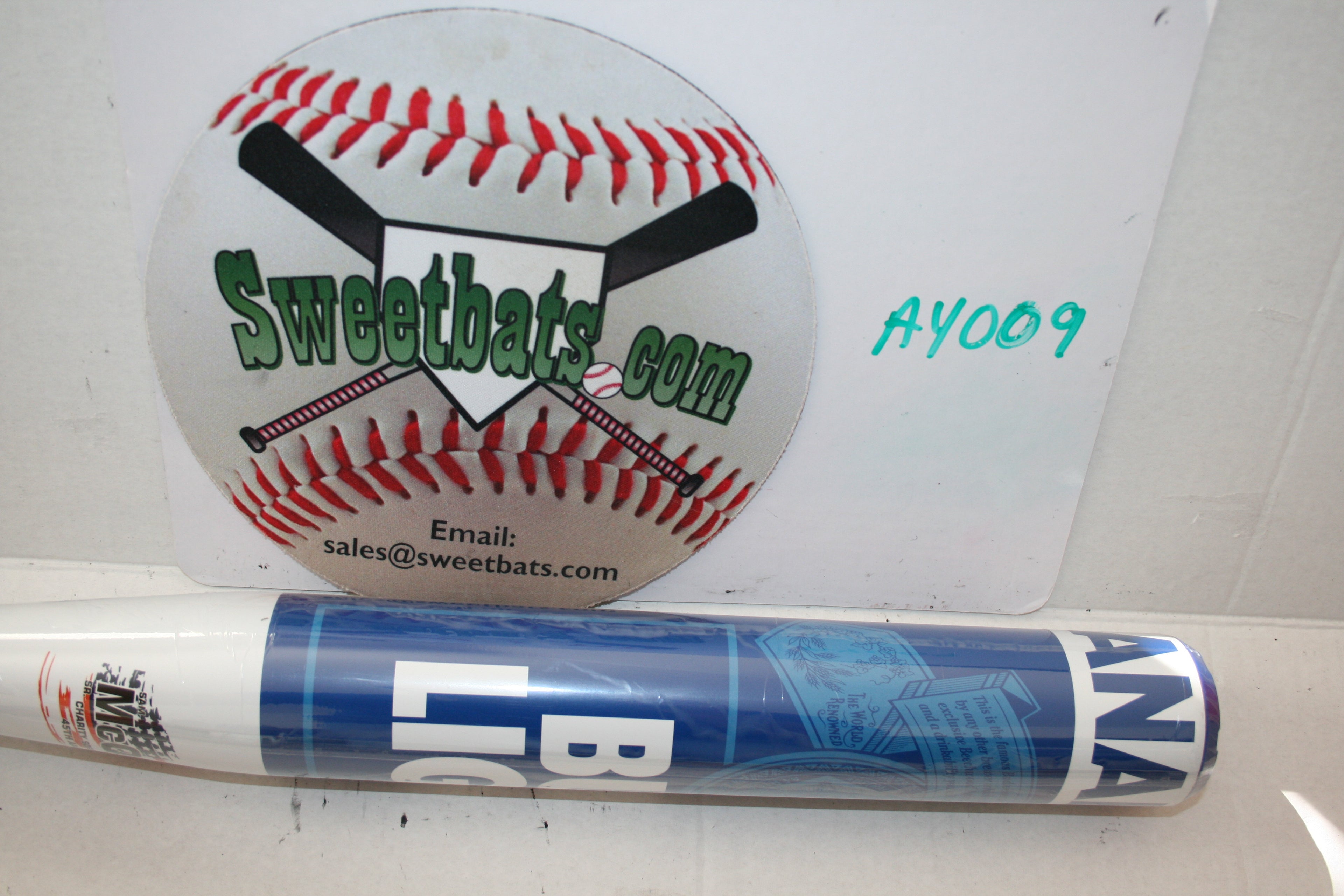 Only 250 made!! 2020 2 piece End Load BUD LIGHT ANARCHY Softball Bat 26 100 mph NIW A20BUL2UI USSSA 220 Limited Edition