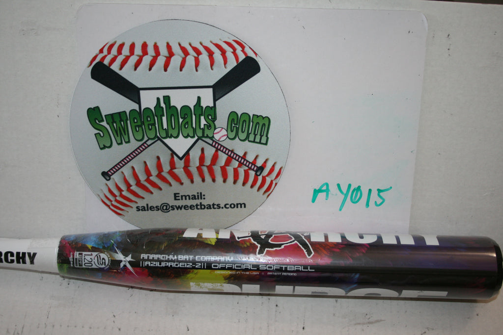 Only 100 Made!!!  2021 ANARCHY PURGE Softball Bat 27 NIW USSSA RARE Martinez New