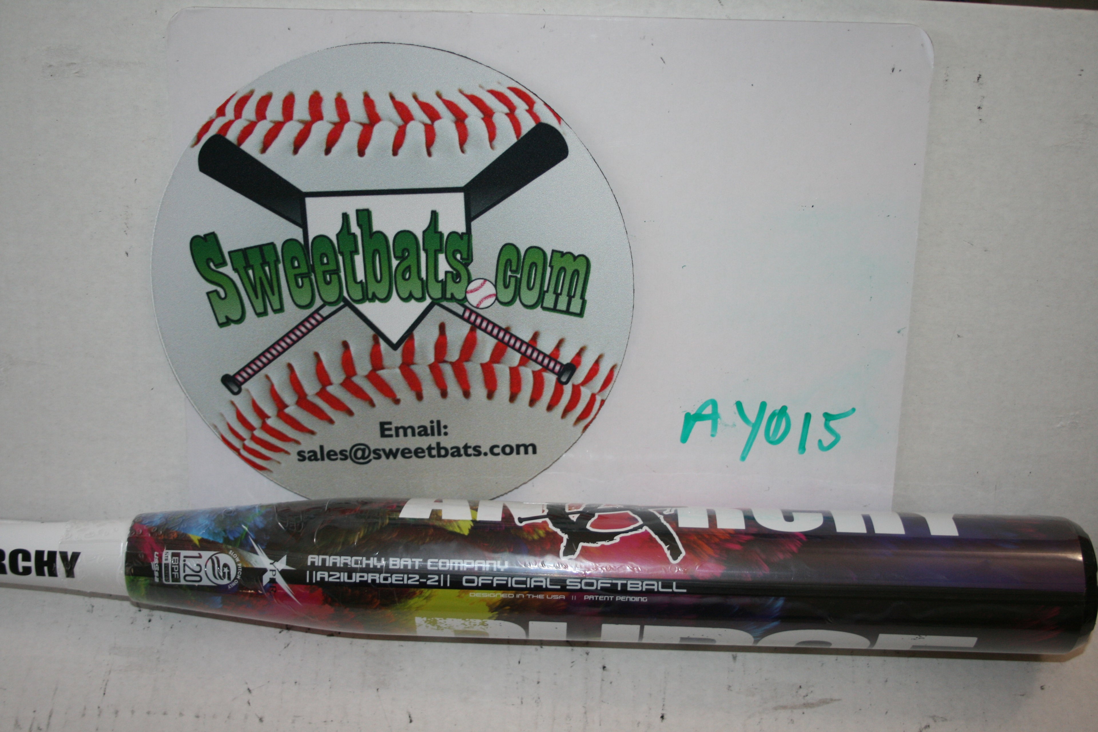 Only 100 Made!!!  2021 ANARCHY PURGE Softball Bat 27 NIW USSSA RARE Martinez New