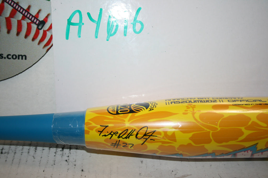 Only 1,000 Made!!! 2020 MAUI WOWIE ANARCHY Softball Bat 100 mph NIW USSSA 220 New NIW
