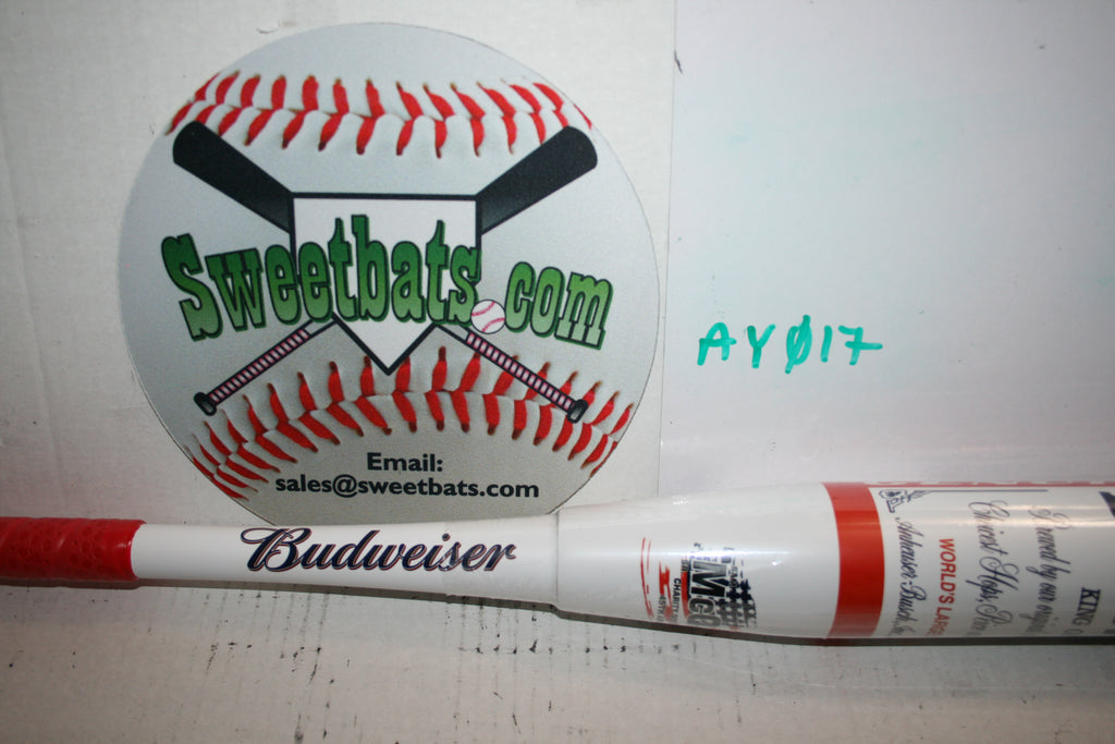 Only 250 made!! Full 1 oz Endload, 2 piece 2020 BUDWEISER ANARCHY Softball Bat 100 mph NIW A20BUD2U1 USSSA 220 Limited Edition