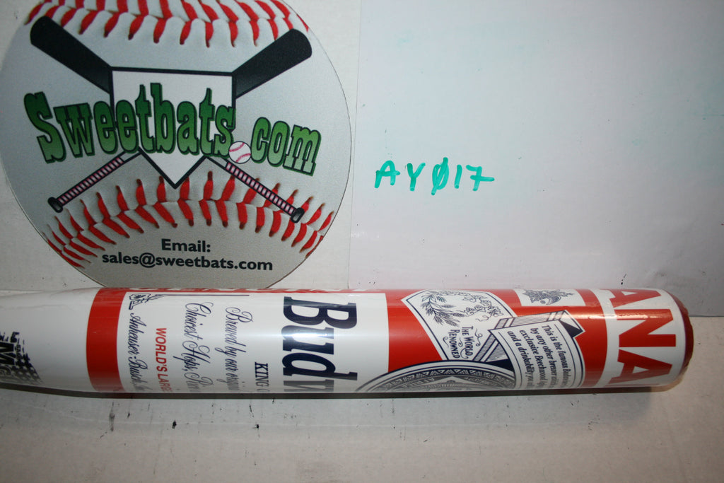 Only 250 made!! Full 1 oz Endload, 2 piece 2020 BUDWEISER ANARCHY Softball Bat 100 mph NIW A20BUD2U1 USSSA 220 Limited Edition