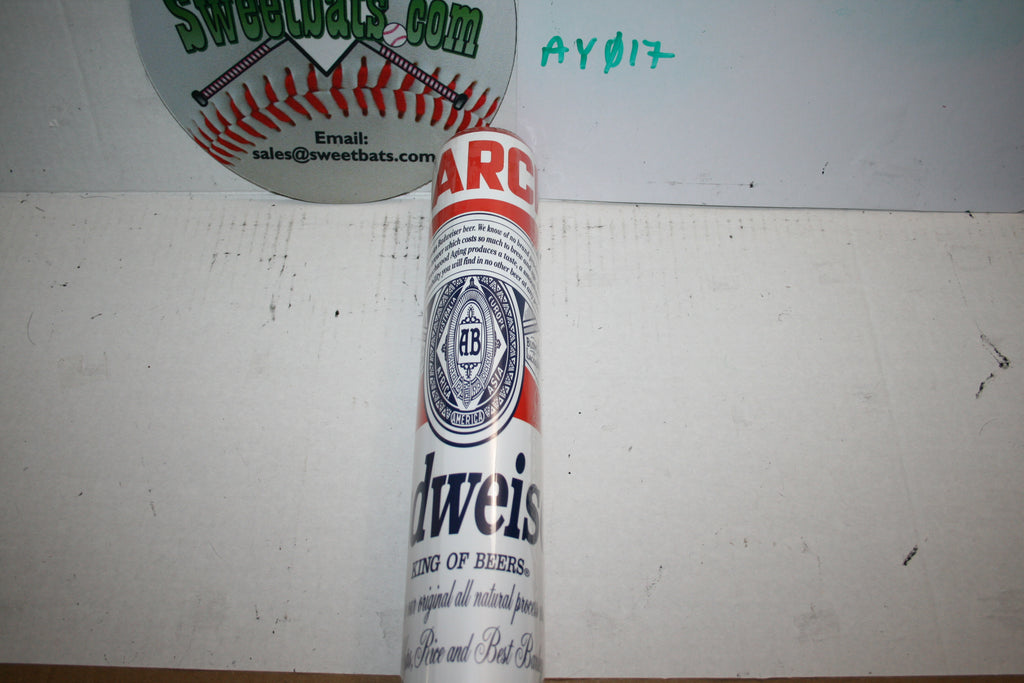Only 250 made!! Full 1 oz Endload, 2 piece 2020 BUDWEISER ANARCHY Softball Bat 100 mph NIW A20BUD2U1 USSSA 220 Limited Edition