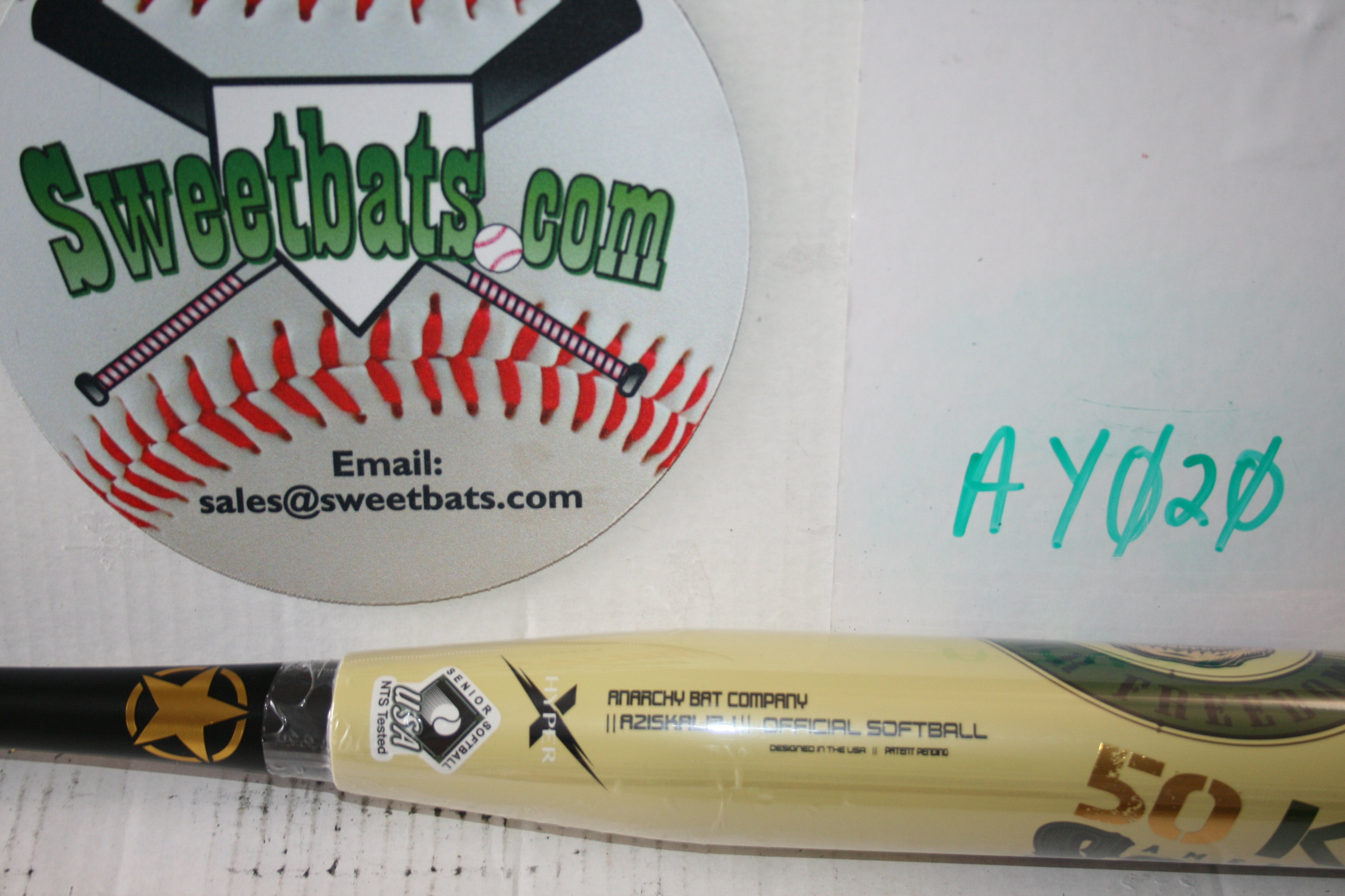 ONLY 300 MADE!! NIW NEW ANARCHY 50 KAL Senior Slowpitch Softball Bat A21SKAL13-1 SSUSA END LOAD Endload