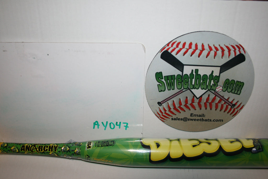 ONLY 50 MADE!! 2024 ANARCHY SOUR DIESEL Softball Bat 28 NIW .5 EL USSSA 240 New