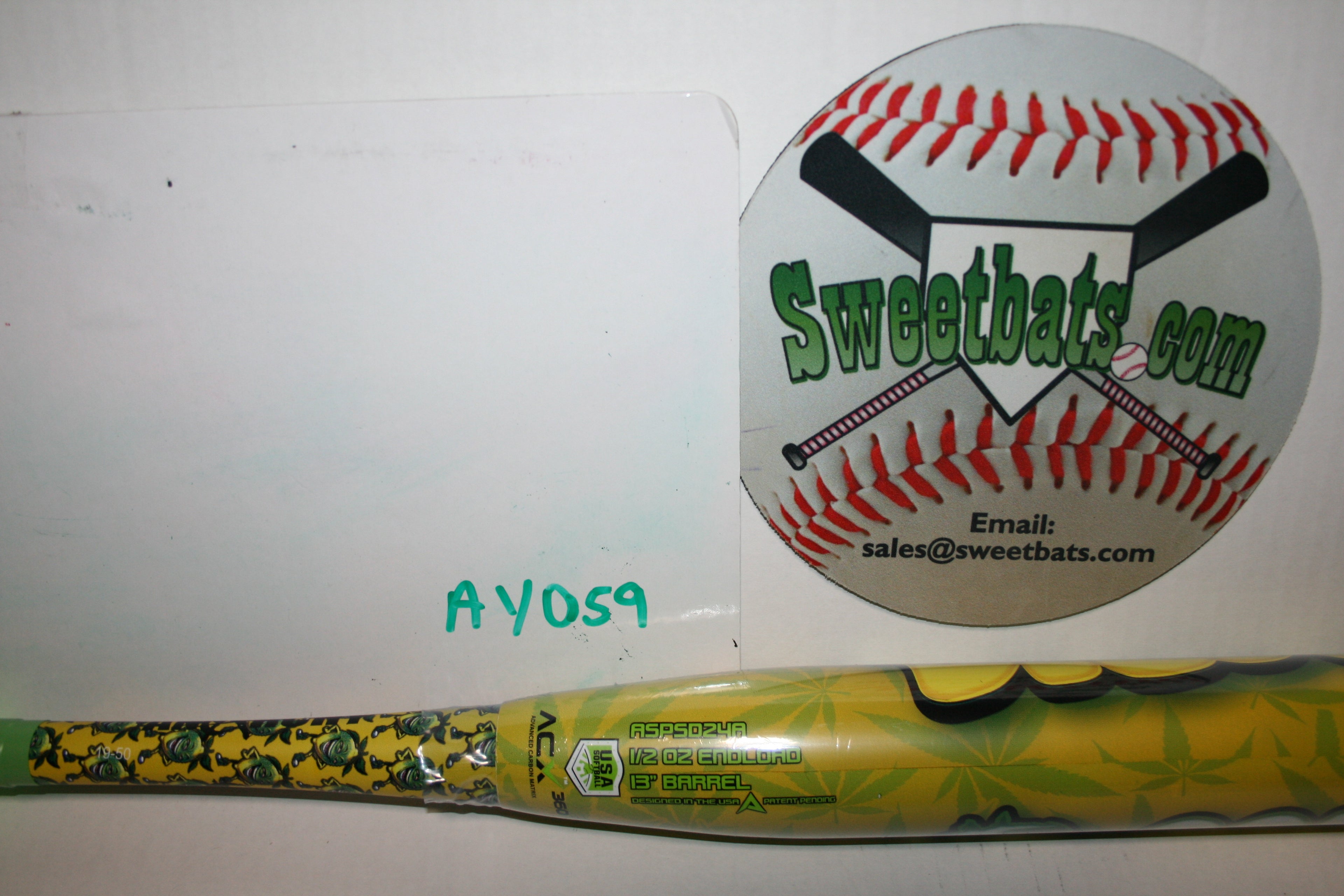 ONLY 50 MADE!! 2024 ANARCHY SOUR DIESEL Softball Bat 26 NIW .5 EL ASA USA Softball New HOT