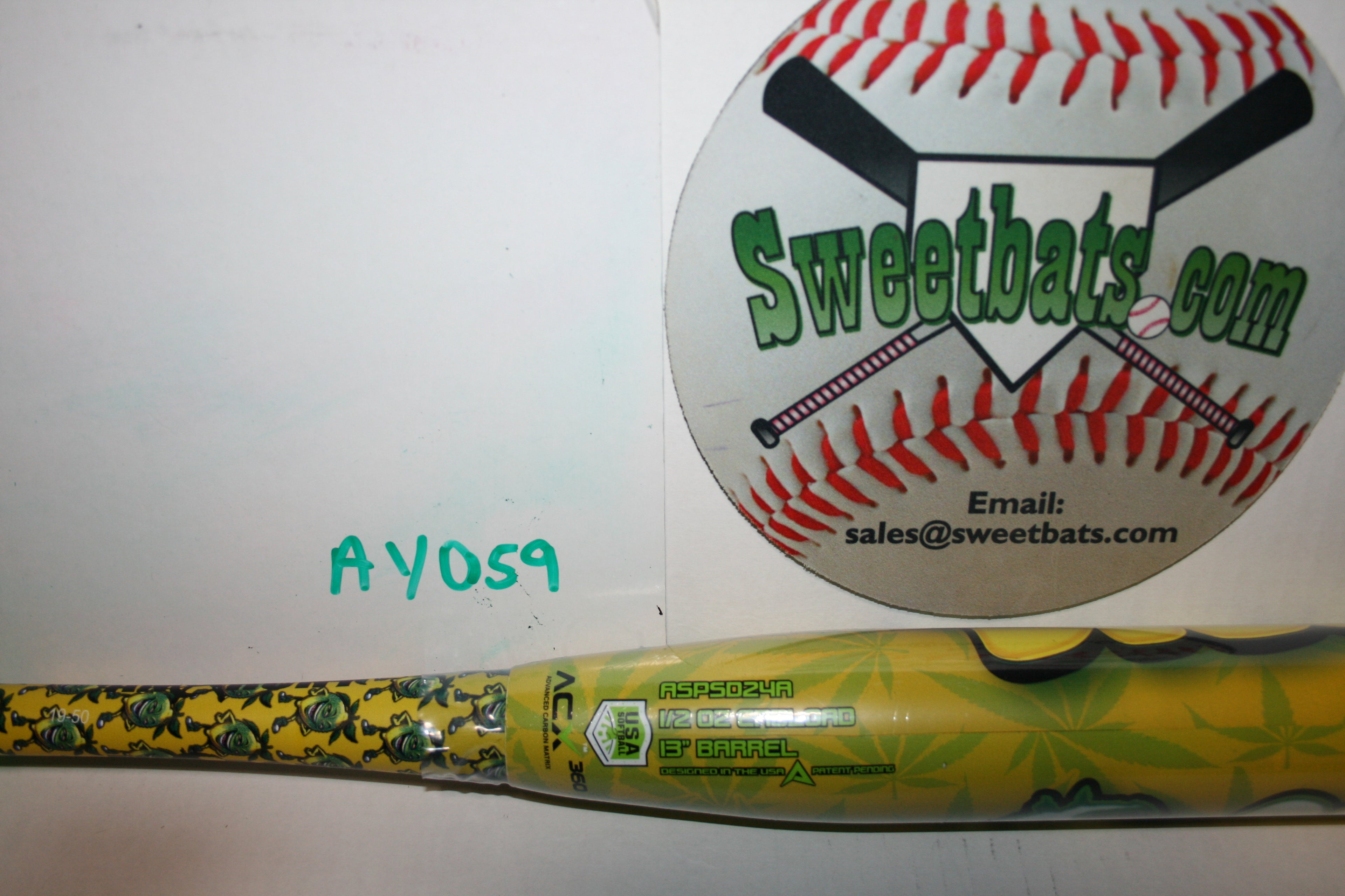 ONLY 50 MADE!! 2024 ANARCHY SOUR DIESEL Softball Bat 26 NIW .5 EL ASA USA Softball New HOT