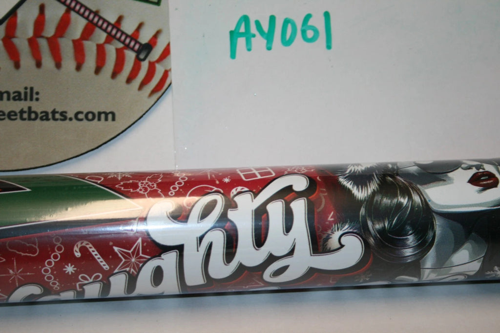 ONLY 25 MADE 2024 ANARCHY NAUGHTY or NICE Softball Bat 27 NIW USSSA 240 ASPXMAS24U