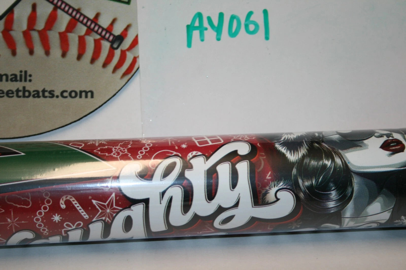 ONLY 25 MADE 2024 ANARCHY NAUGHTY or NICE Softball Bat 27 NIW USSSA 240 ASPXMAS24U