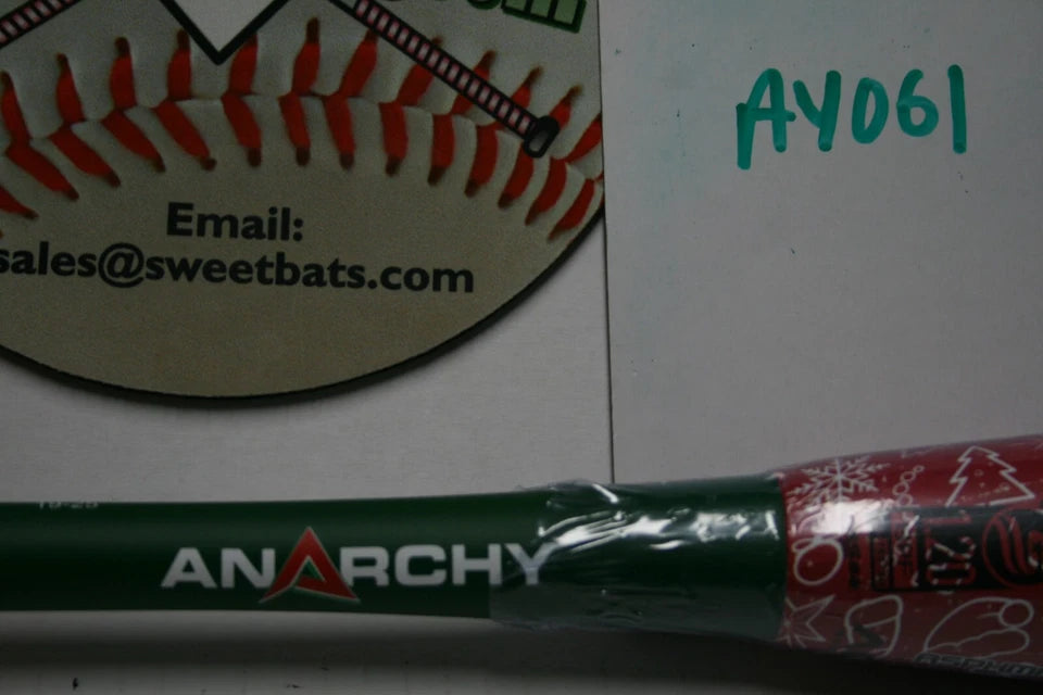 ONLY 25 MADE 2024 ANARCHY NAUGHTY or NICE Softball Bat 27 NIW USSSA 240 ASPXMAS24U