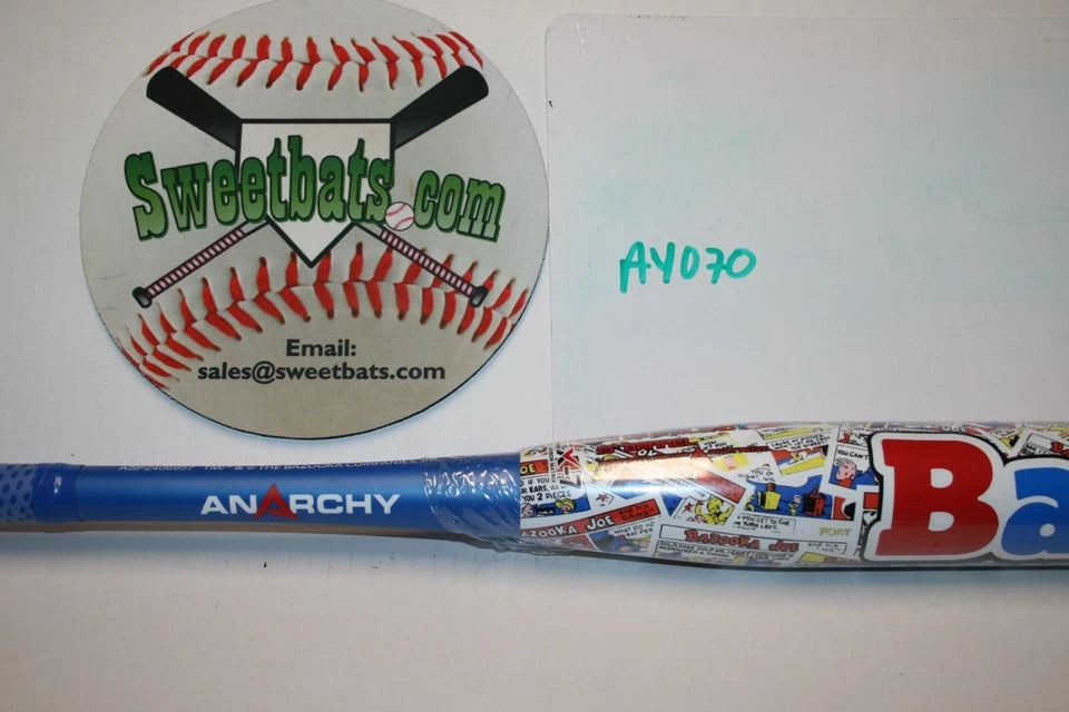 ONLY 150!! MADE 2024 ANARCHY BAZOOKA Softball Bat 25 oz NIW .5 EL USSSA 240 ASPBCS24U ISA