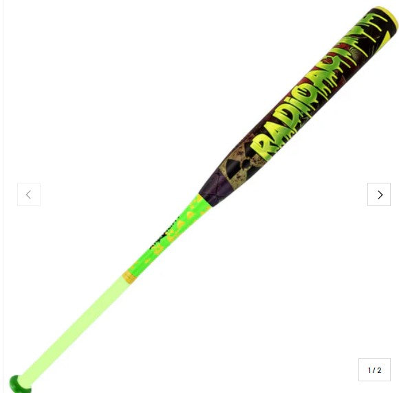 2025 ANARCHY RADIOACTIVE 13" NIW .5 EL ASPRAD25S Senior Slowpitch Softball Bat SSUSA END LOAD Endload Loaded