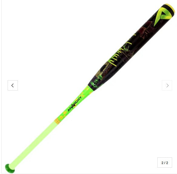 2025 ANARCHY RADIOACTIVE 13" NIW .5 EL ASPRAD25S Senior Slowpitch Softball Bat SSUSA END LOAD Endload Loaded