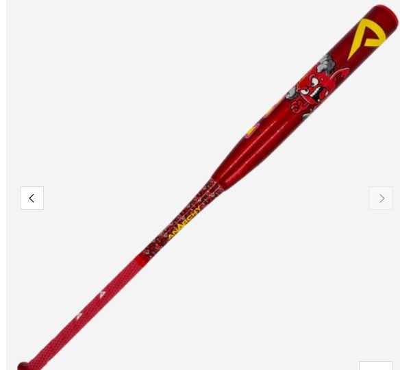 SUPER RARE ANARCHY FIREBALL ENLOAD ASA USA 25 oz softball bat slowpitch 13" NIW