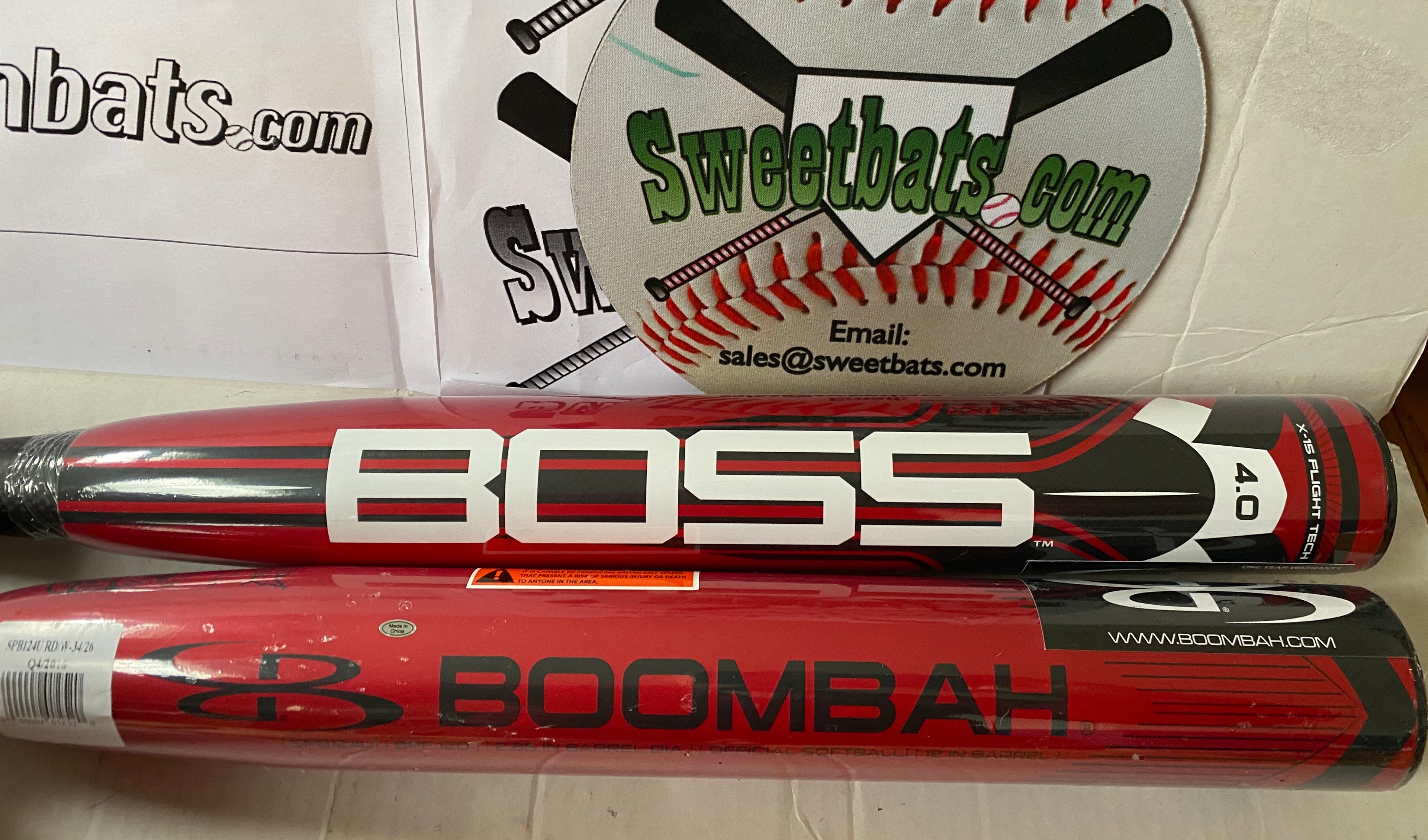 Boombah BOSS X15 XRT 4.0 USSSA 220 Softball Bat Slowpitch SPB124U Flight Tech NEW