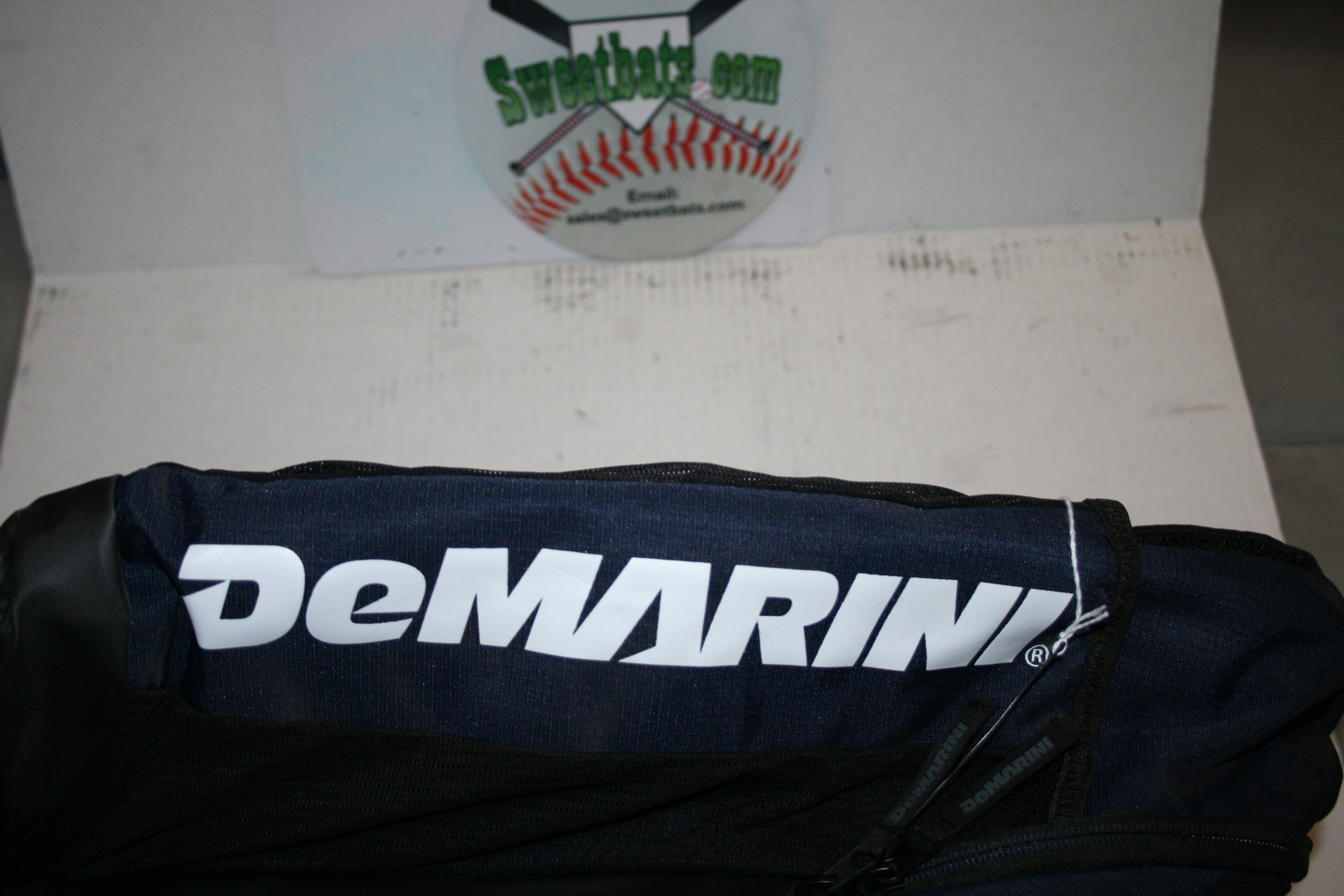 Demarini Aftermath Backpack Equipment Bag Blue Black Back Pack Baseball Softball