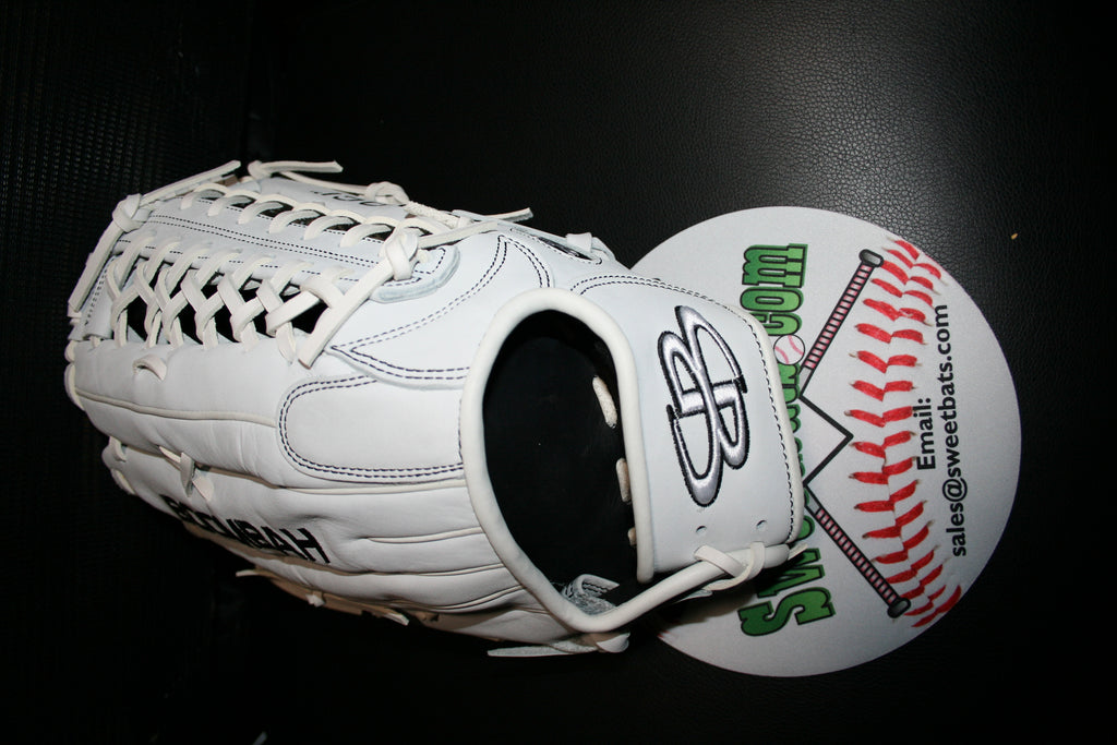 14" Inch BOOMBAH VELOCI Slowpitch Softball Fielding Glove Mitt B17 T Web White