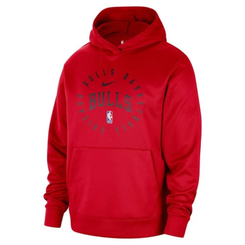Chicago Bulls NBA Nike Dri Fit Sweatshirt Hoodie Red Basketball $80 Retail