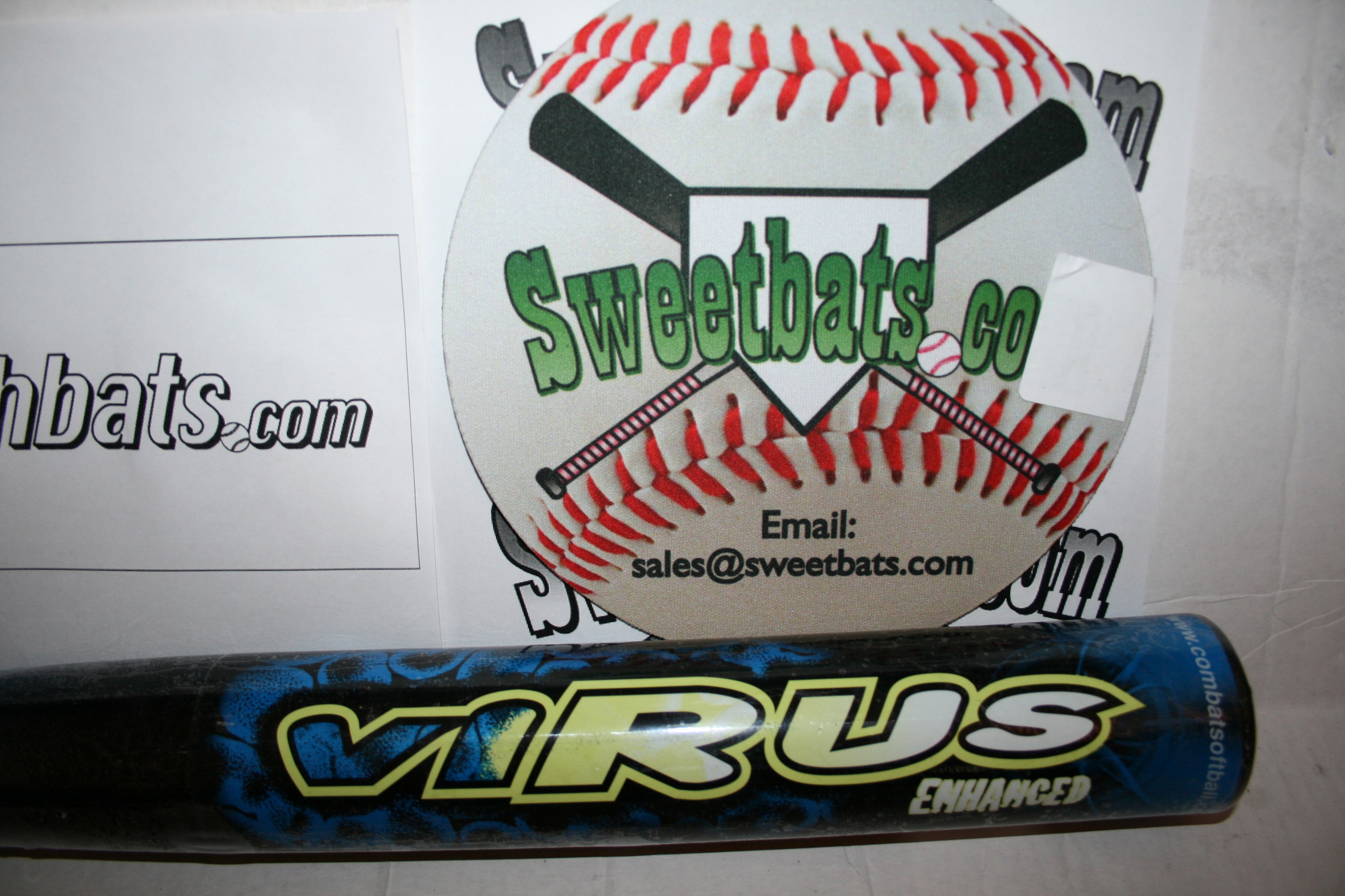 NIW Combat Virus Enhanced 34 softball bat 100mph+ USSSA 220 VIRSP4 FULLY LOADED or BALANCED