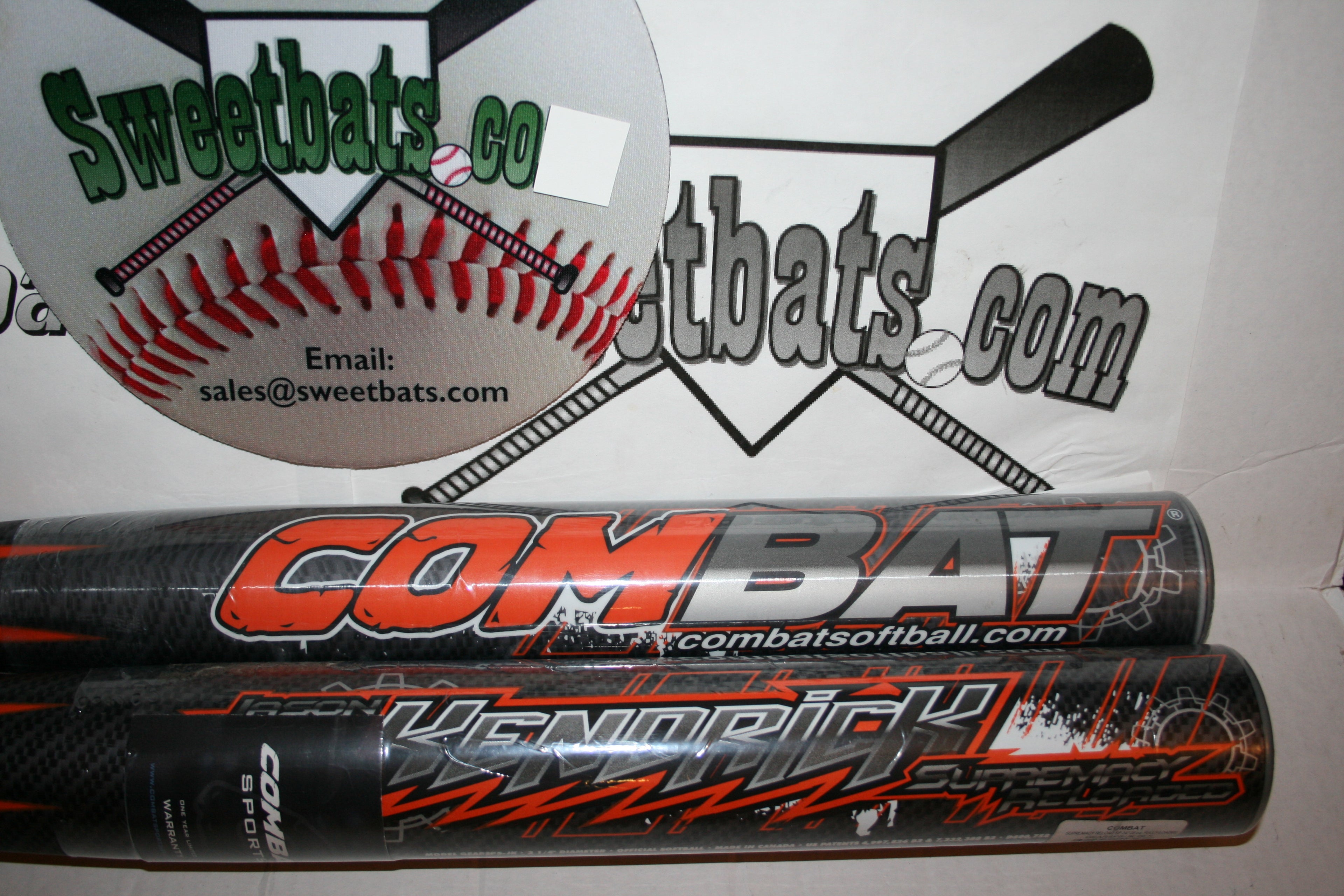 Kendrick Combat Gear Supremacy NIW softball bat RELOADED USSSA 220 GEARSP5 END LOAD