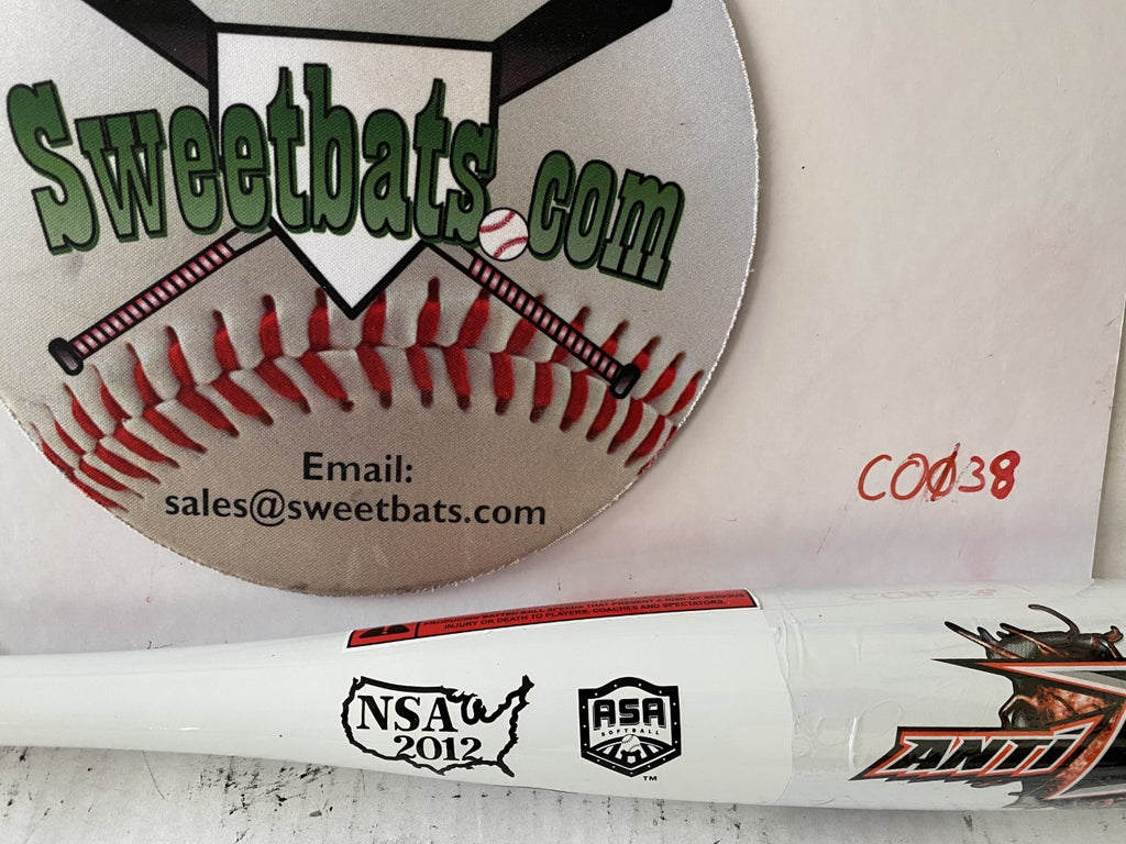 RARE New Combat Anti Virus 34 NIW softball bat USSSA 220 ASA USA SP6BATV1D DUAL STAMP