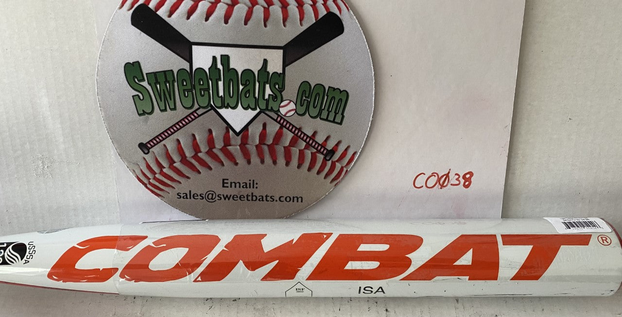 RARE New Combat Anti Virus 34 NIW softball bat USSSA 220 ASA USA SP6BATV1D DUAL STAMP