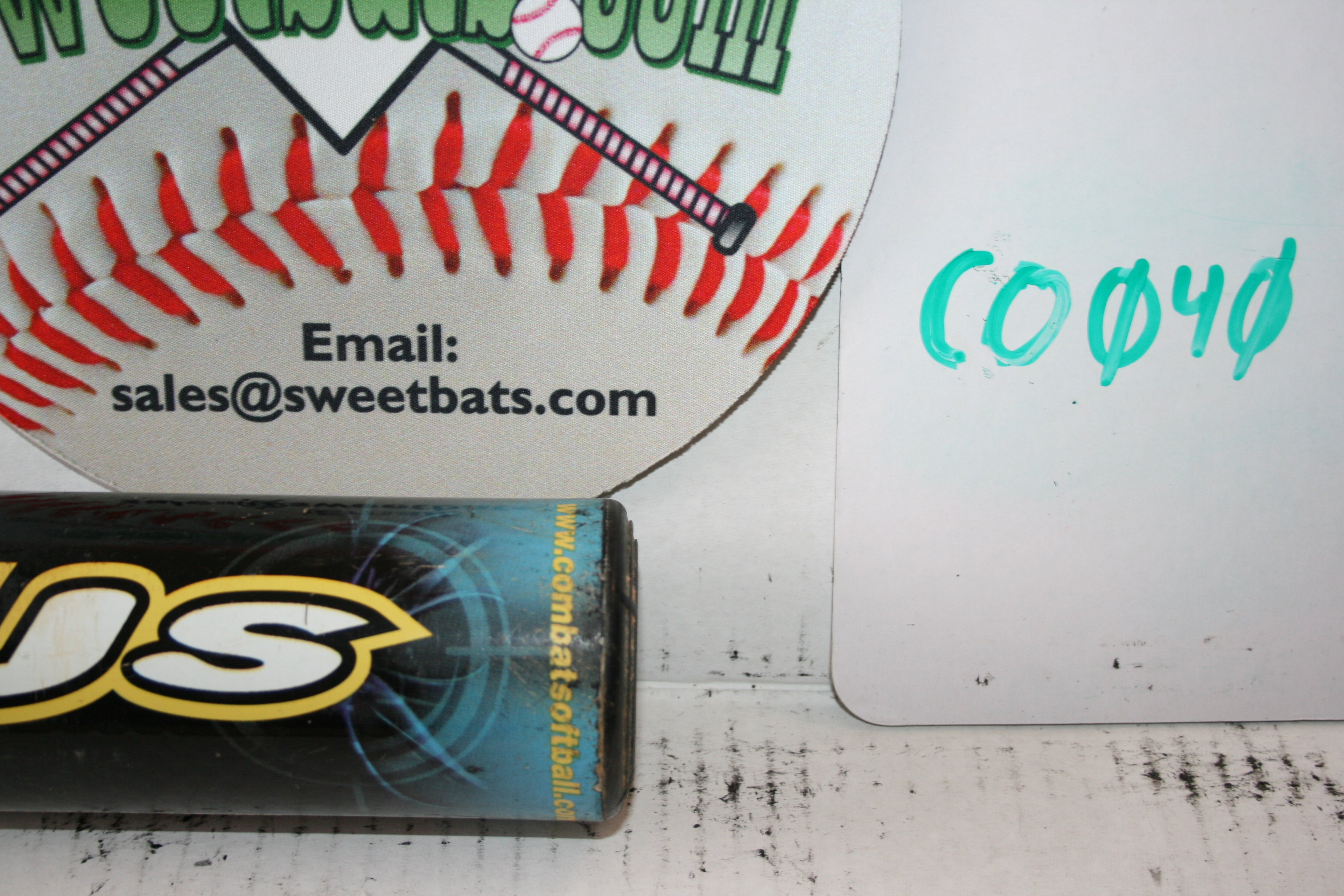 Combat Anti Virus softball bat 100mph + ASA USA Softball VIRSP2 BALANCED USSSA 220 dual stamp
