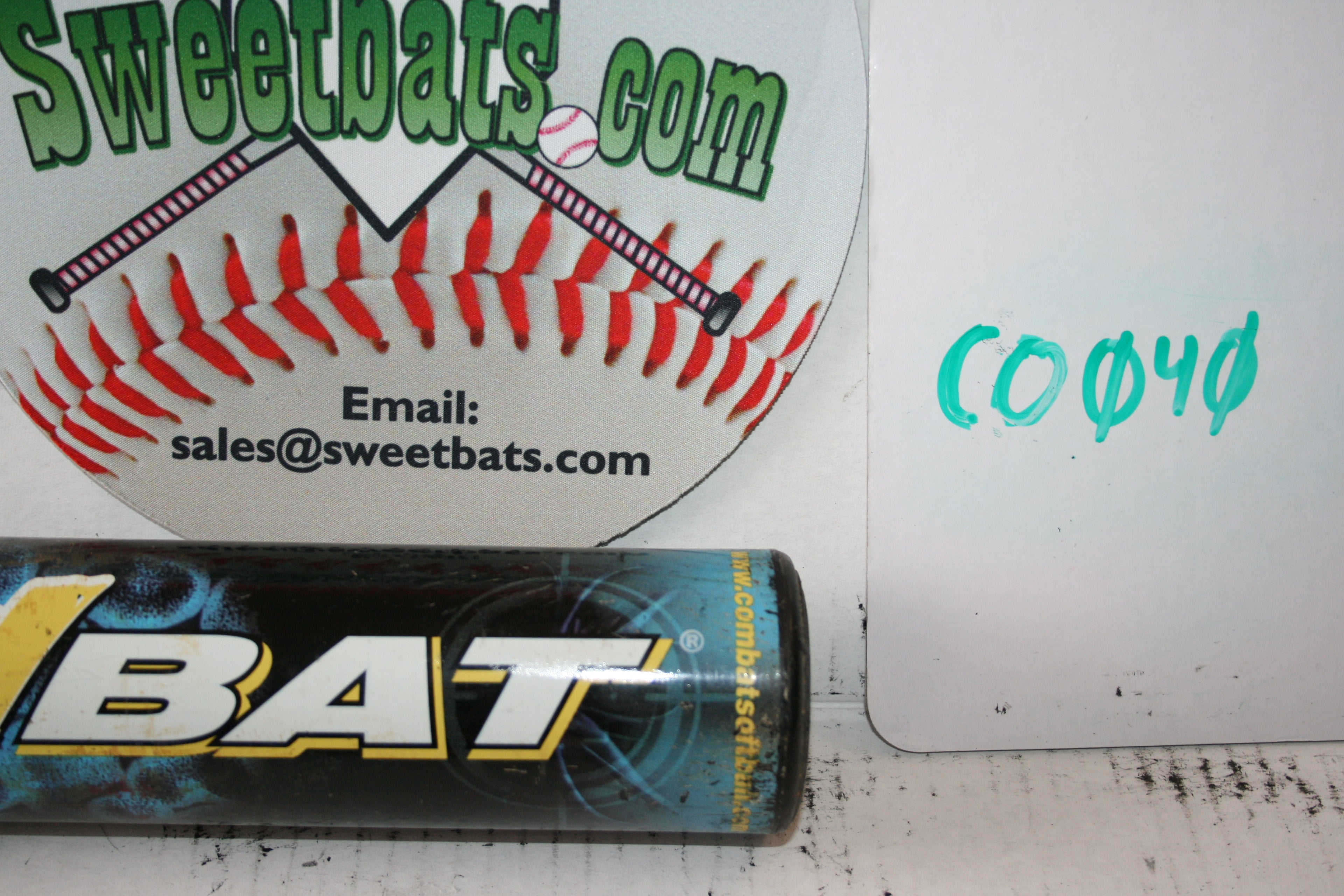 Combat Anti Virus softball bat 100mph + ASA USA Softball VIRSP2 BALANCED USSSA 220 dual stamp