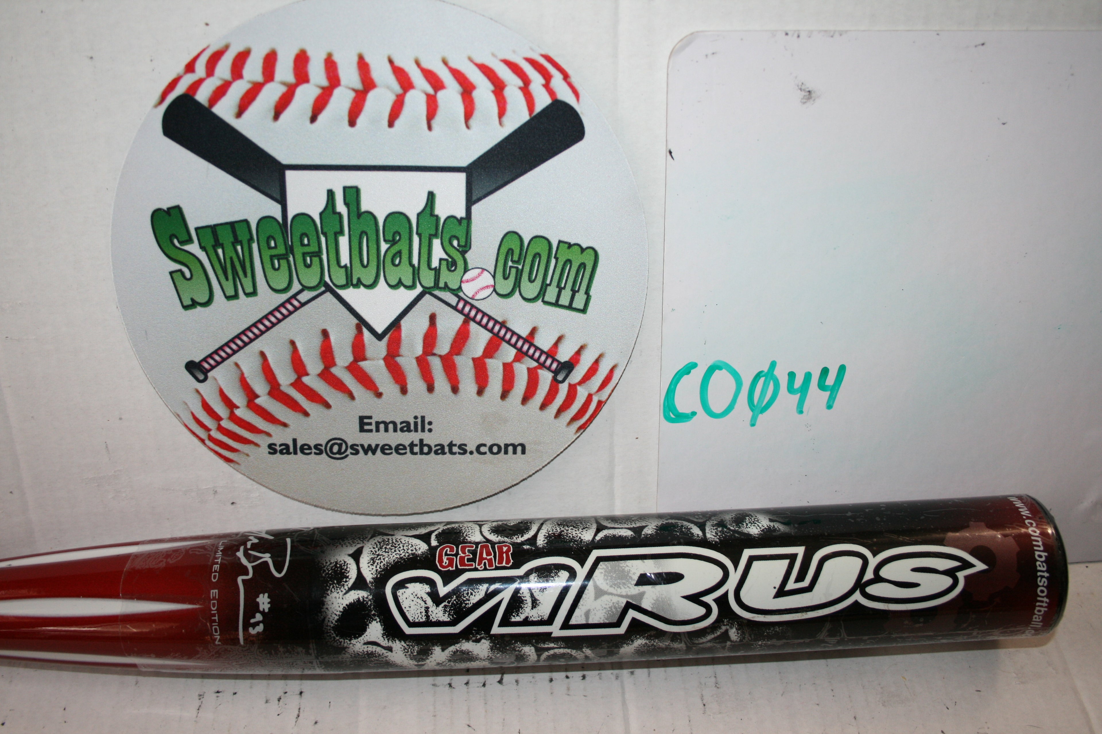 Combat Gear VIRUS Scott Brown softball bat FULLY LOADED USSSA 220 GEARSP1-SB NIW