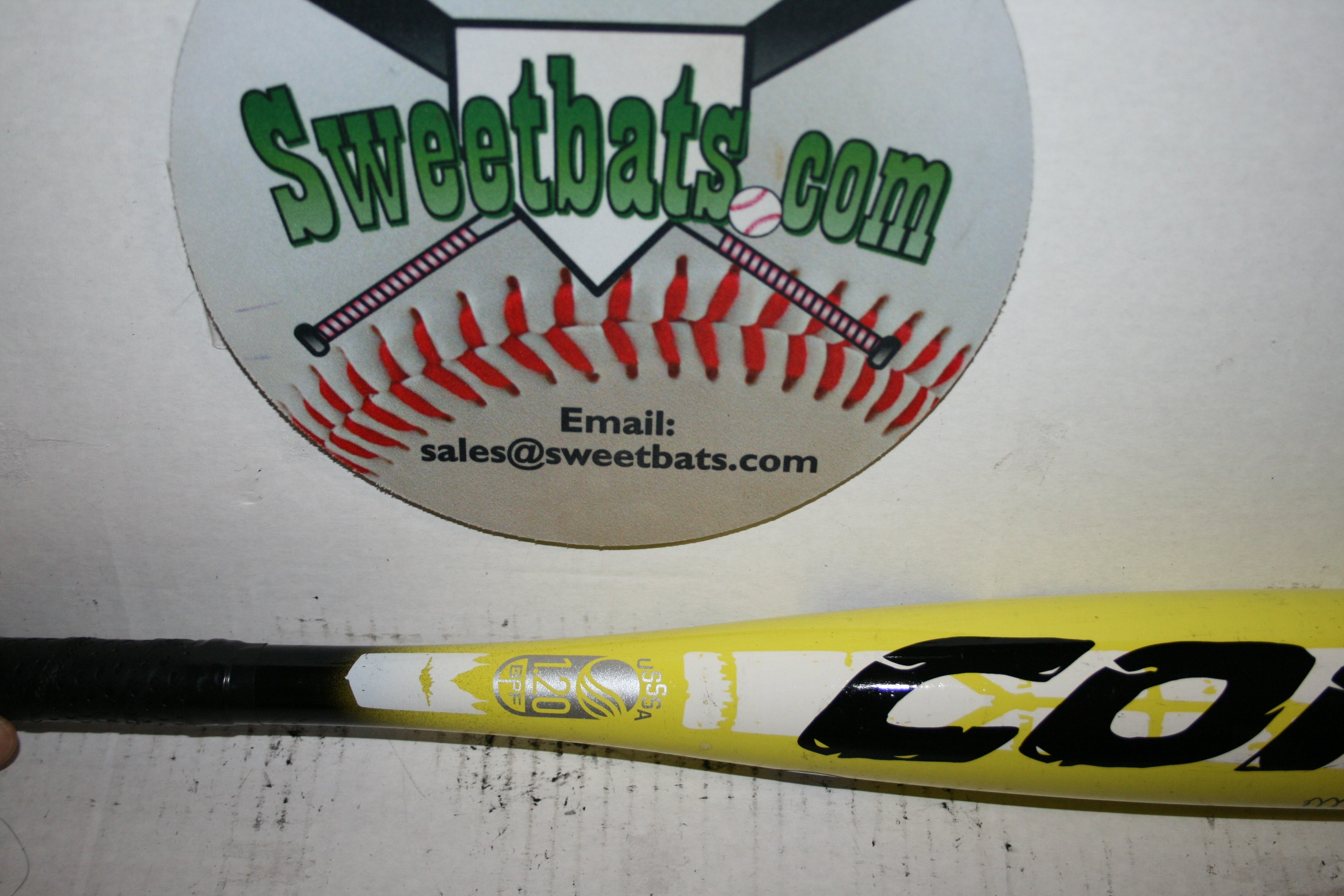 26.8 Combat Derby Boy's Boys softball bat NSA USSSA 220 ISA DBSP8 great shape 27