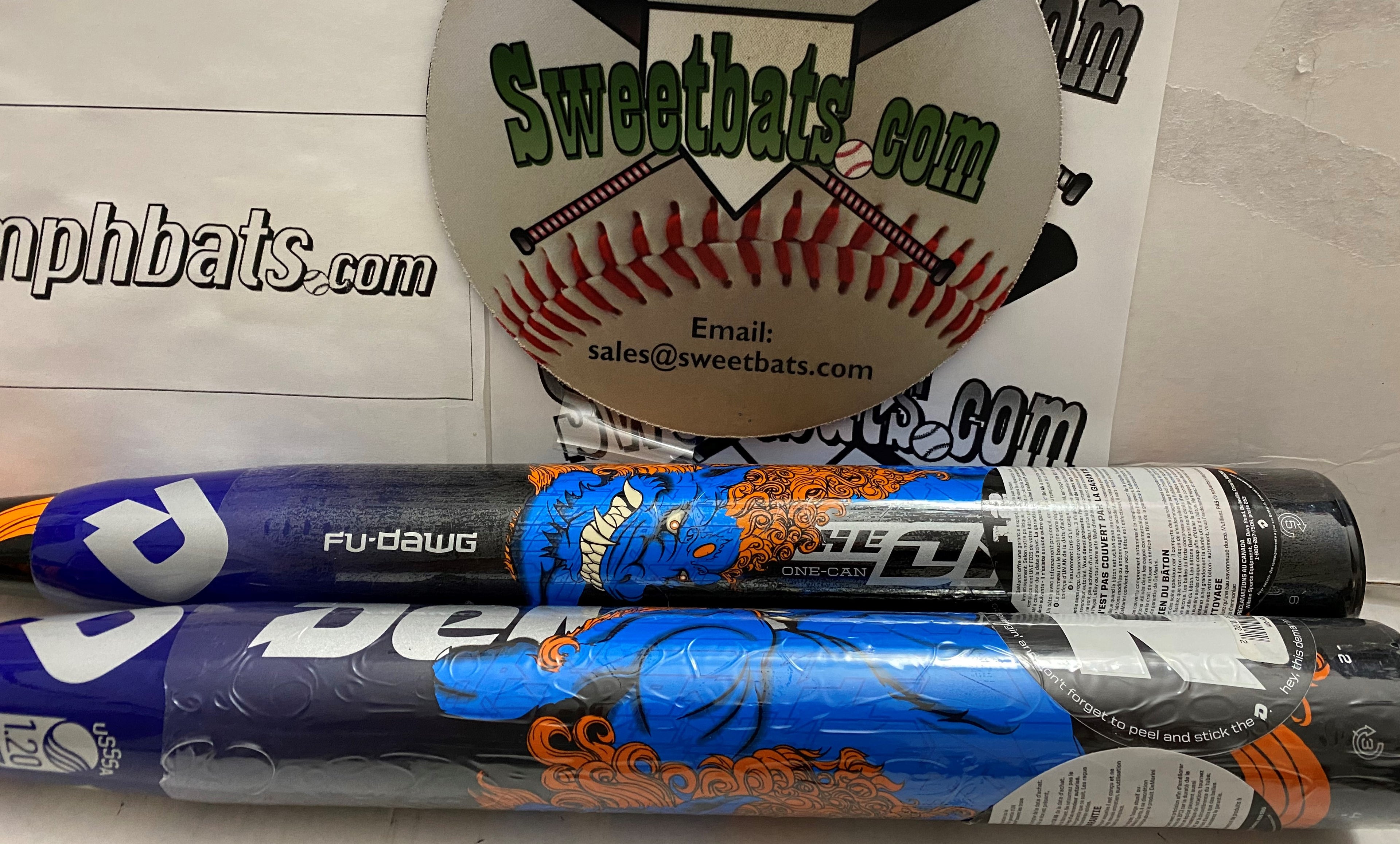 RARE New Demarini Canadian Fu Dawg Softball Bat NIW 34 non-ASA USSSA WTDXONE