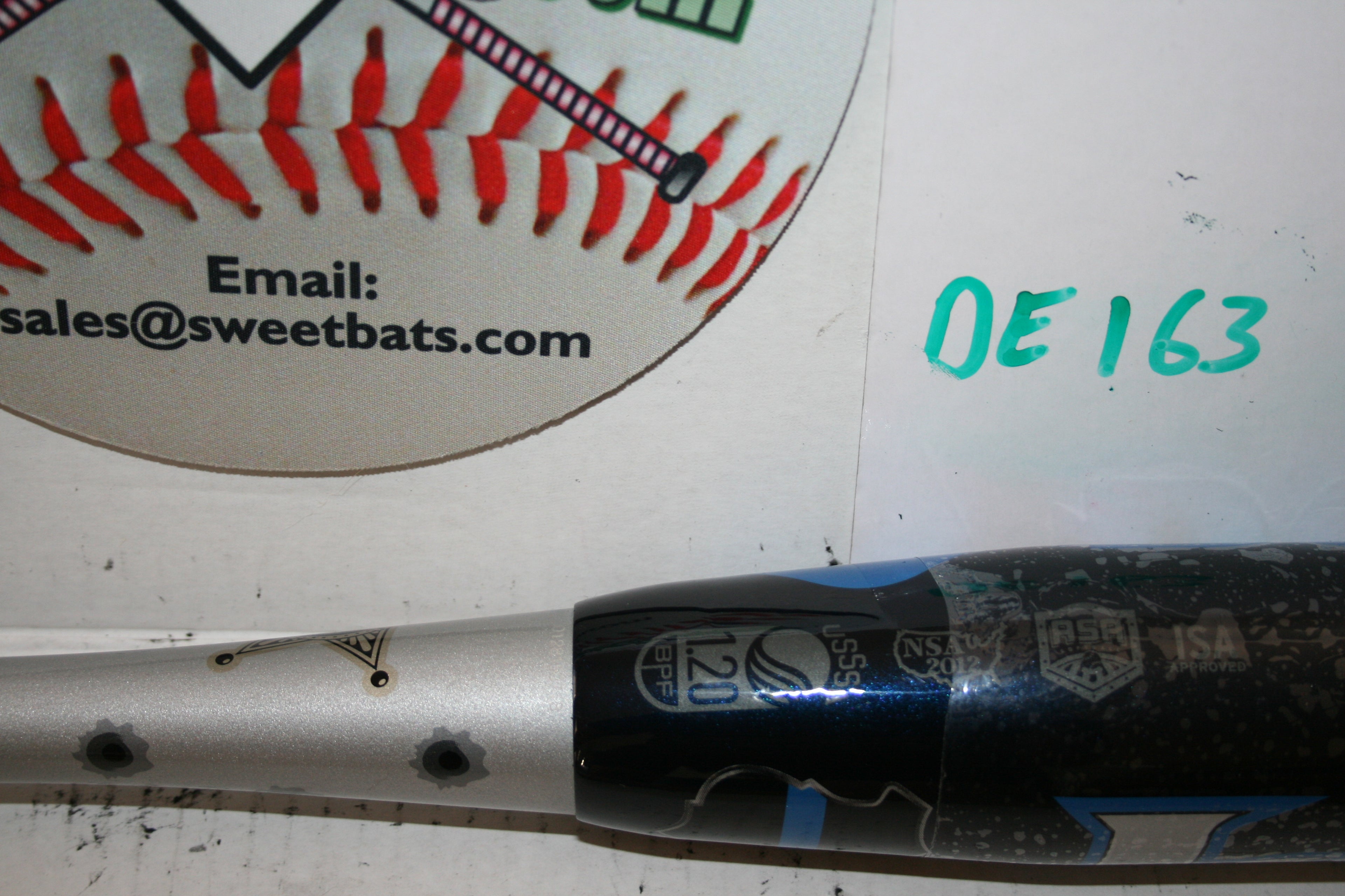 RARE New Demarini Lawmen WTDXLAW 2734-8 Dual Stamp ASA USA Softball USSSA 220 NEW NIW Softball Bat LAW-15 Limited Edition